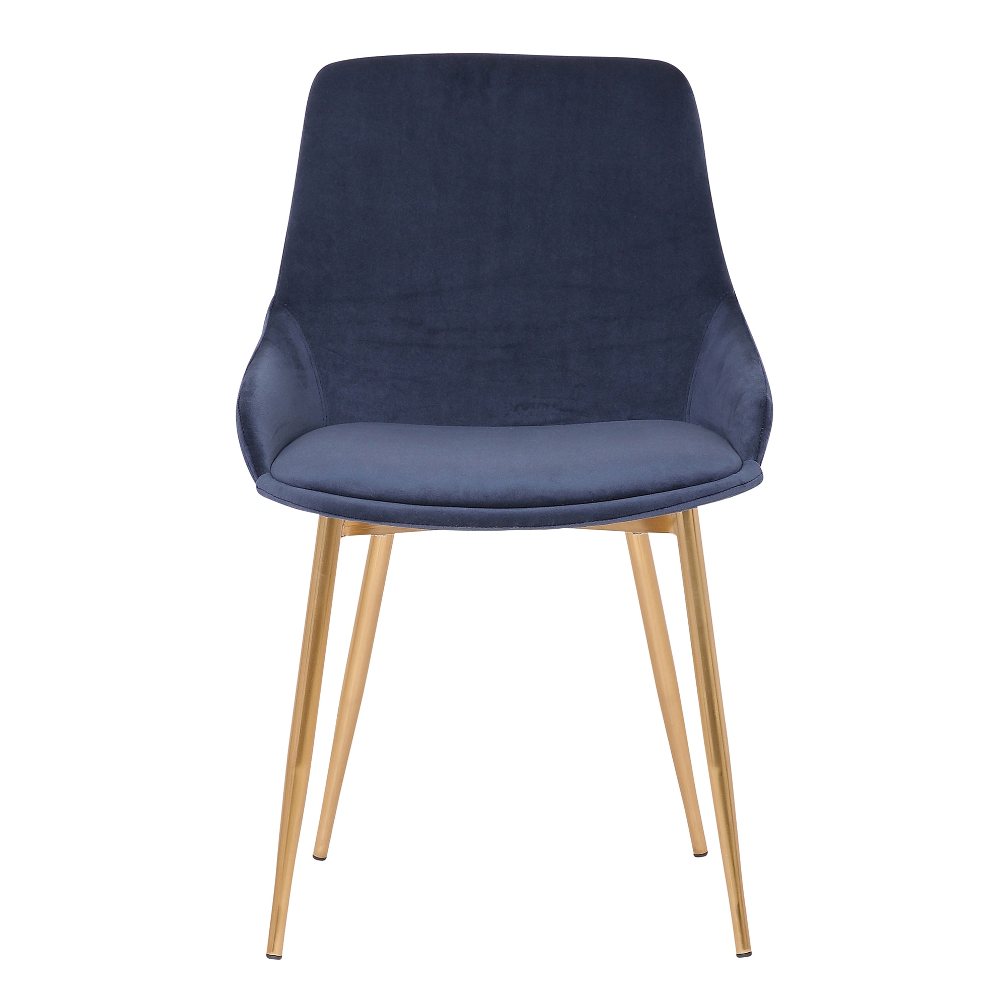 Armen Living LCHESIGLDBLU Dining-Chairs - View #2