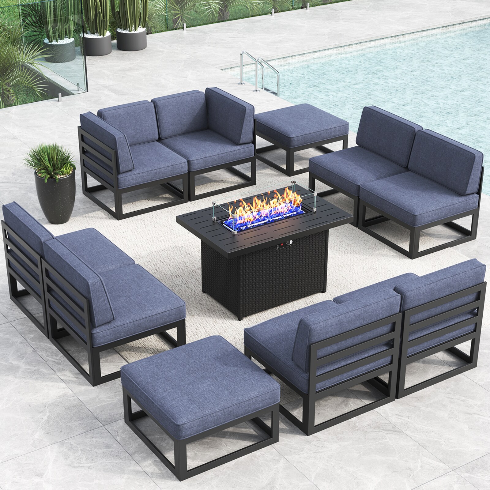 LayinSun WL8001-FP-N11 Patio-Conversation-Sets - View #3