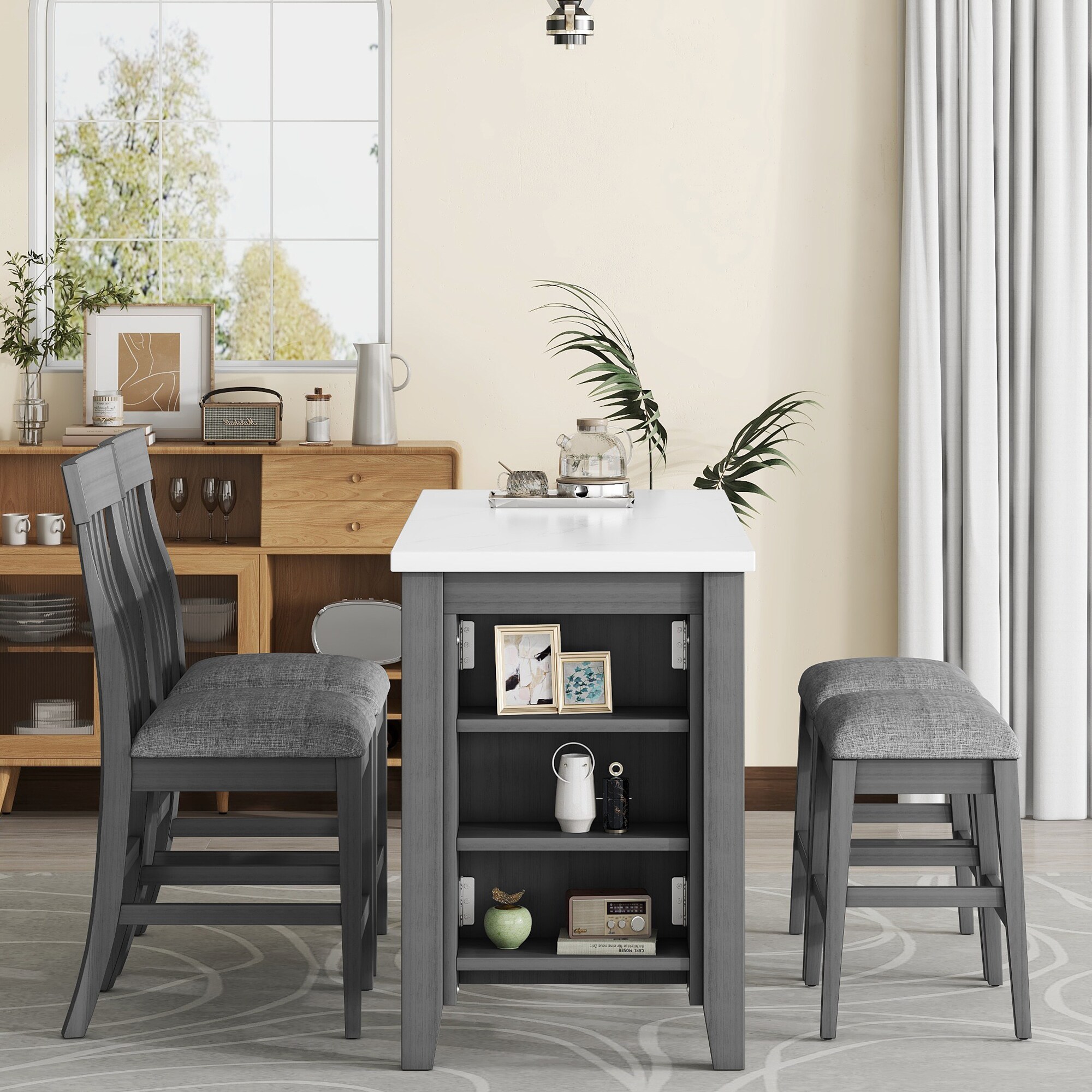 SINOFURN SYA330041WT Dining-Sets - View #17
