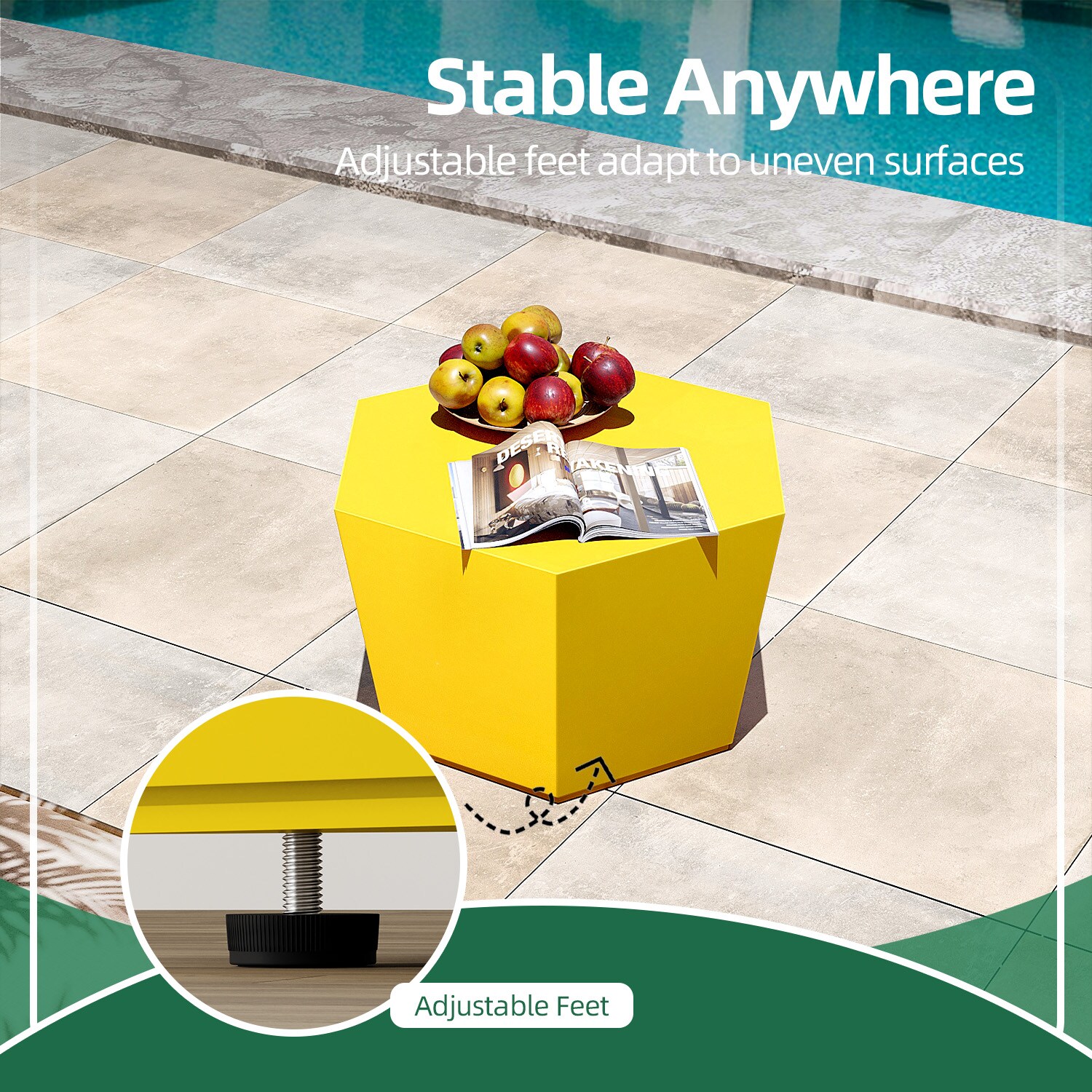 Patio Watcher LS-T28M-6BX-LMY Patio-Tables - View #7