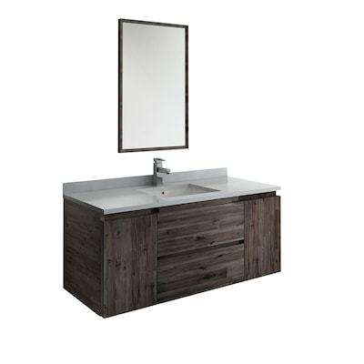 In The Bathroom Vanities With Tops, All Wood Vanity