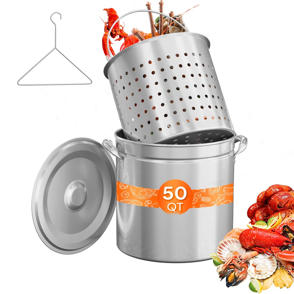 Outopee LO1G57000973 62 Quarts Push and turn Ignition Oil-less Gas Turkey Fryer