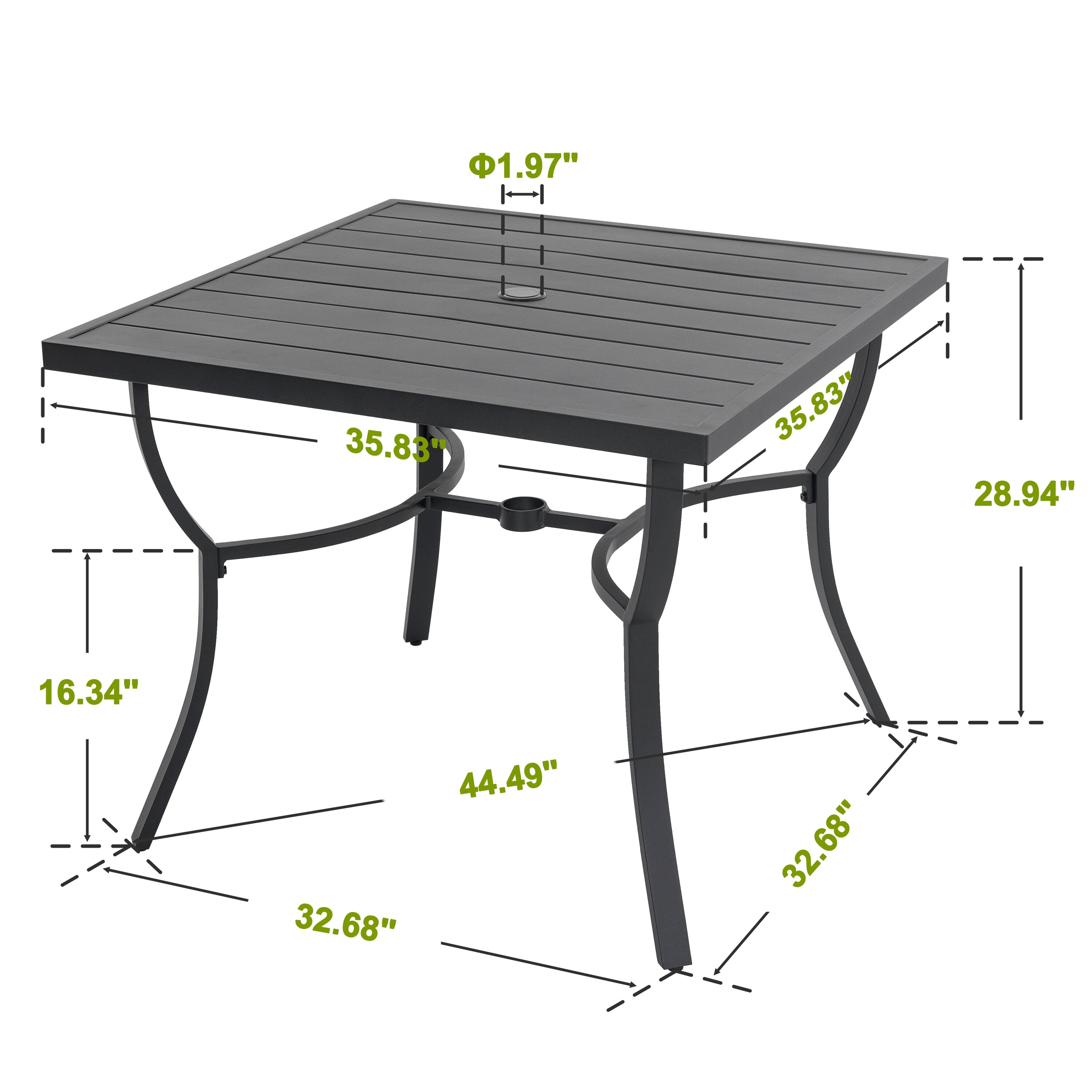Nuu Garden TA202A Patio-Tables - View #7