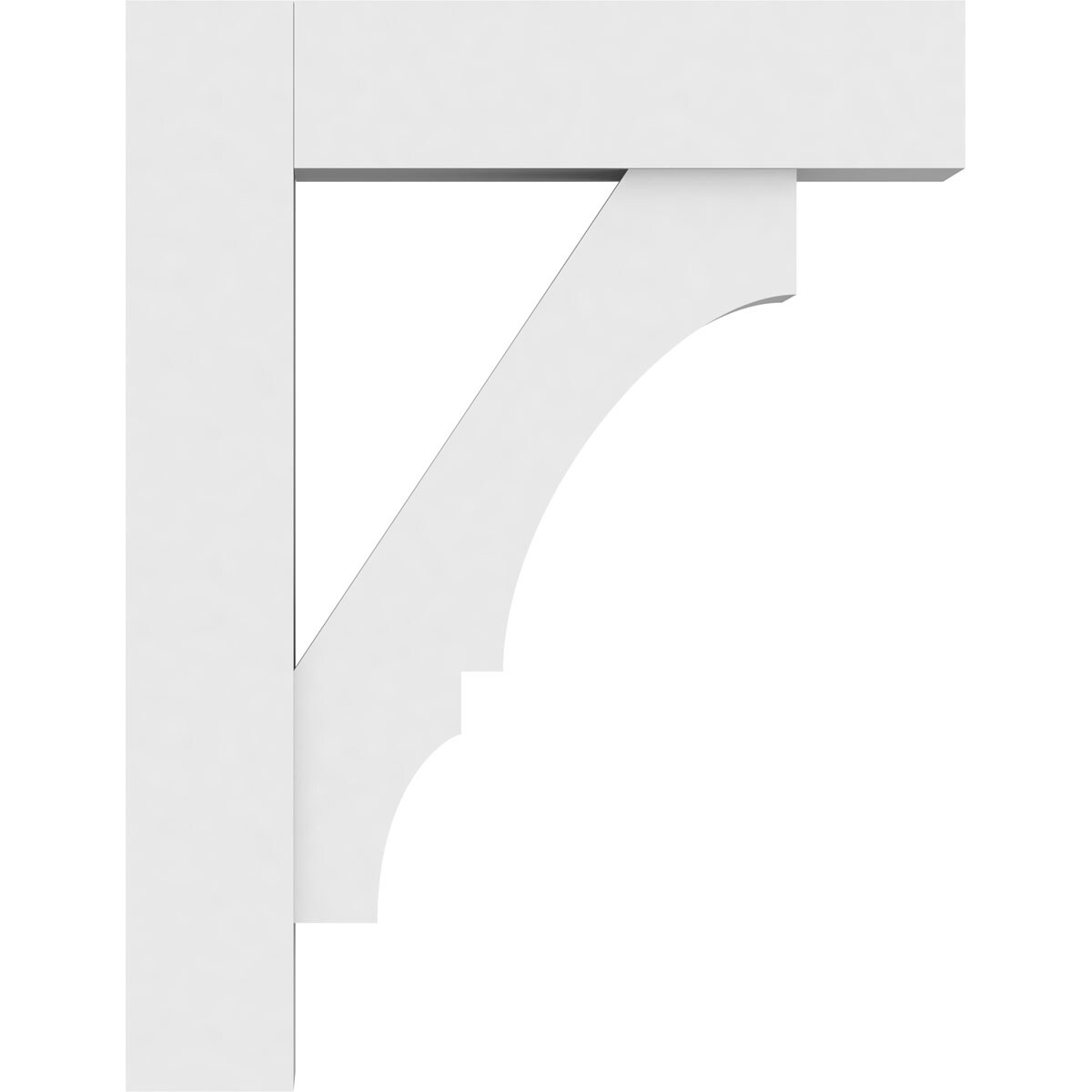Ekena Millwork BKTP05X20X26BOA05 Exterior-Brackets-Braces - View #3