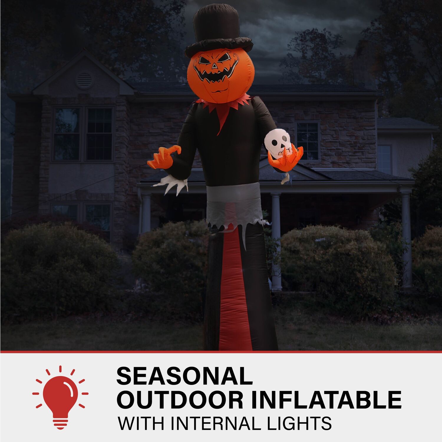 Haunted Hill Farm HIJOL121-L Outdoor-Halloween-Decor - View #2