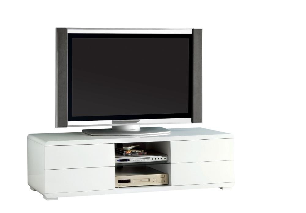 Furniture of America Lana Modern/Contemporary White TV Cabinet ...