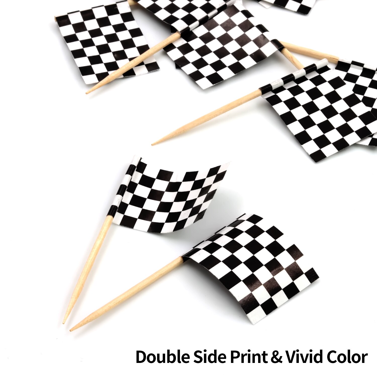 Anley A.CHECKERED.100PC Decorative-Banner-Flags - View #3