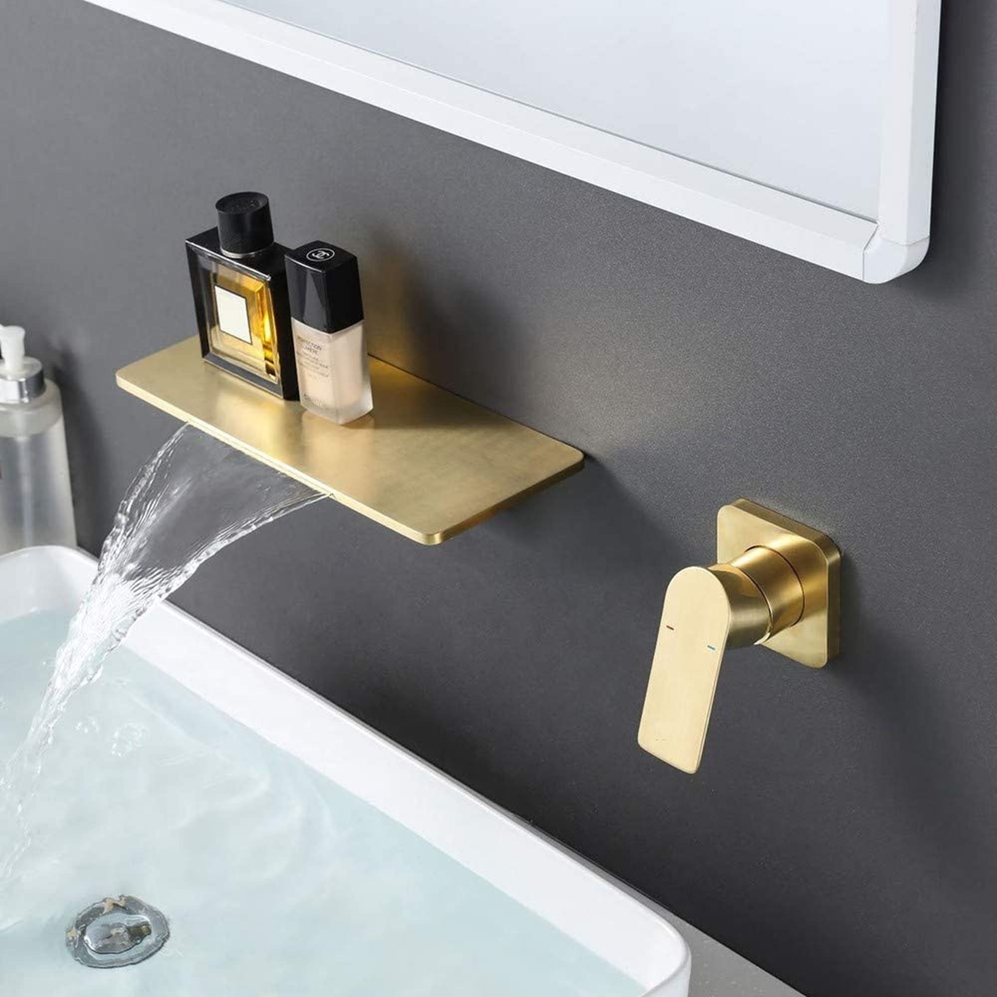 HyperDrop Cart Waterfall Bathroom Sink Faucet #B-8Q1M8F8U3L2X