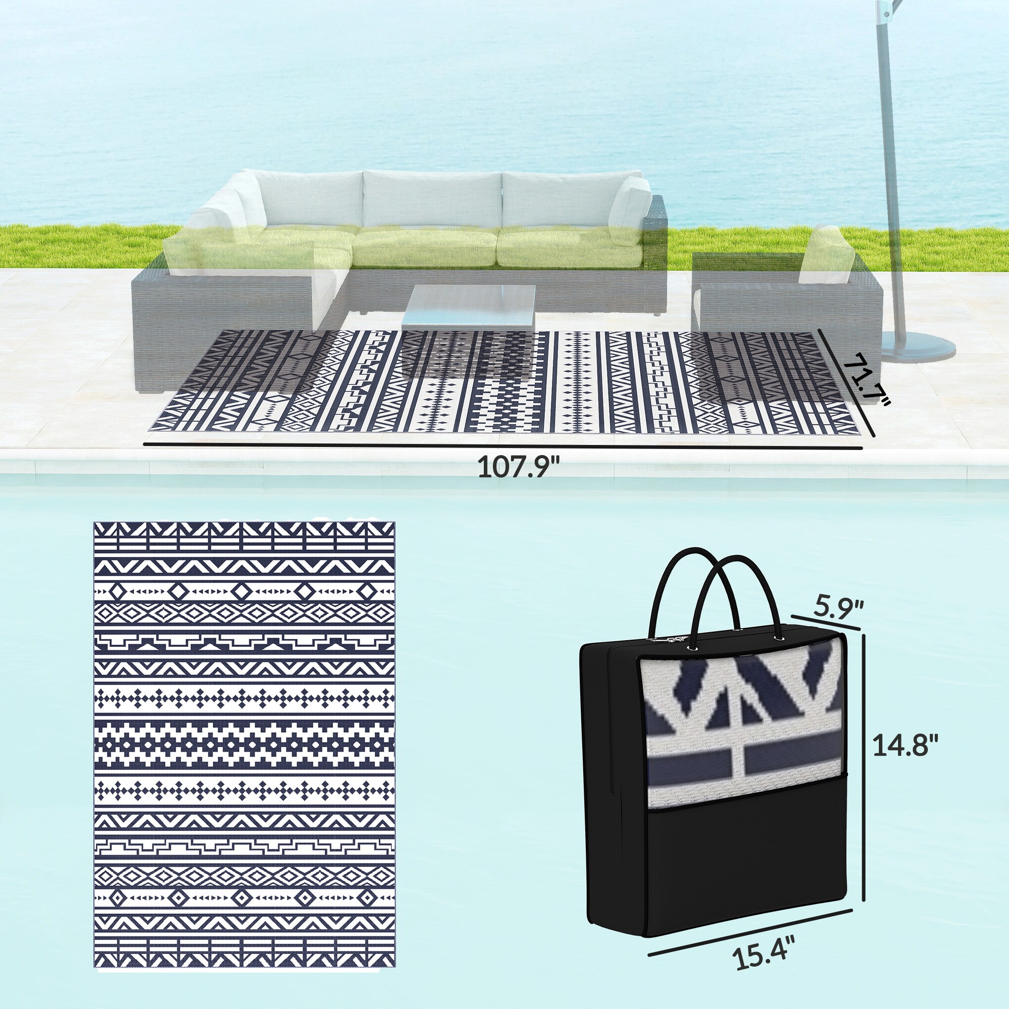 Tinyhomie LW-JA-1P421264T397 rugs - View #2