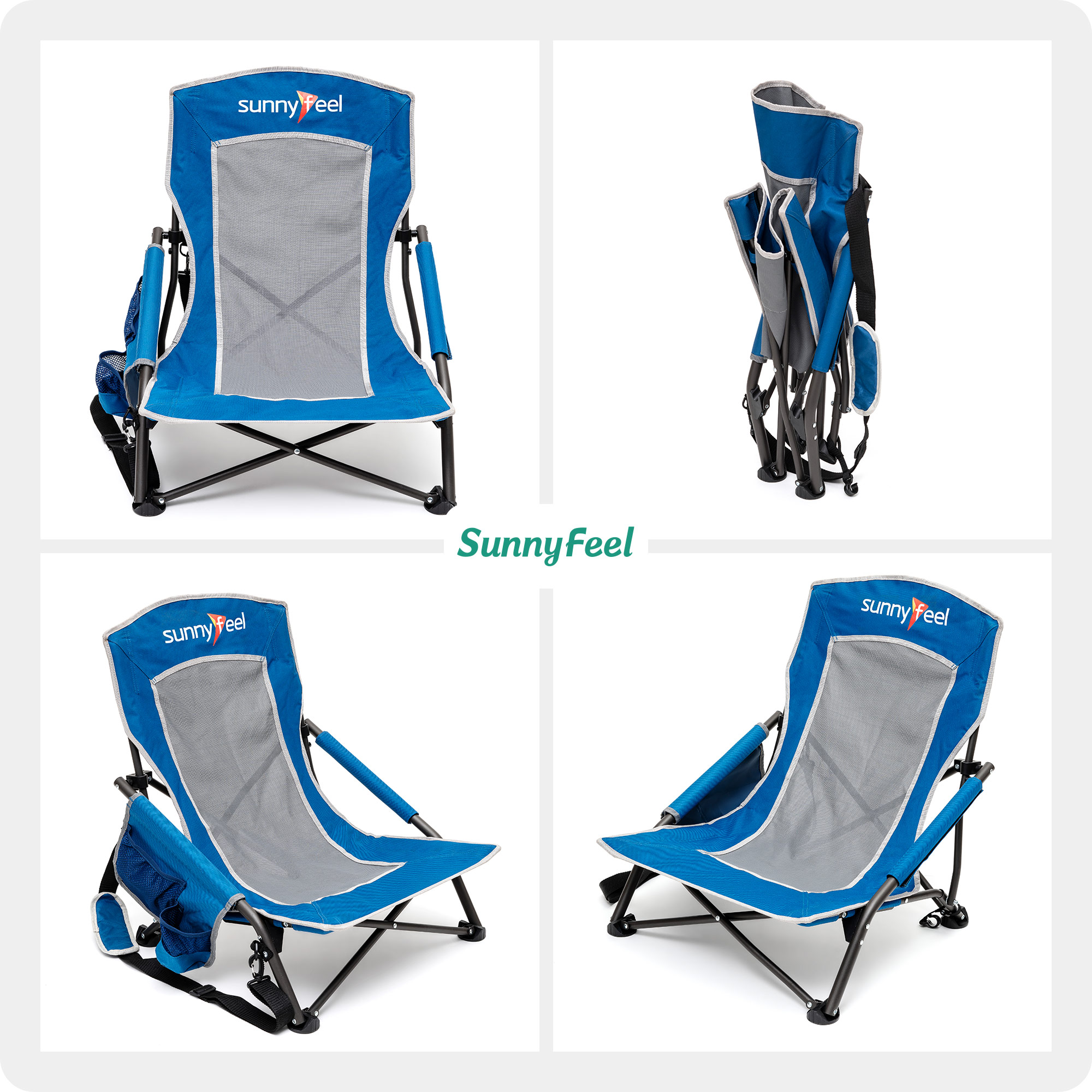 Clihome CL-P2AC2417GBU1 Beach-Camping-Chairs - View #7