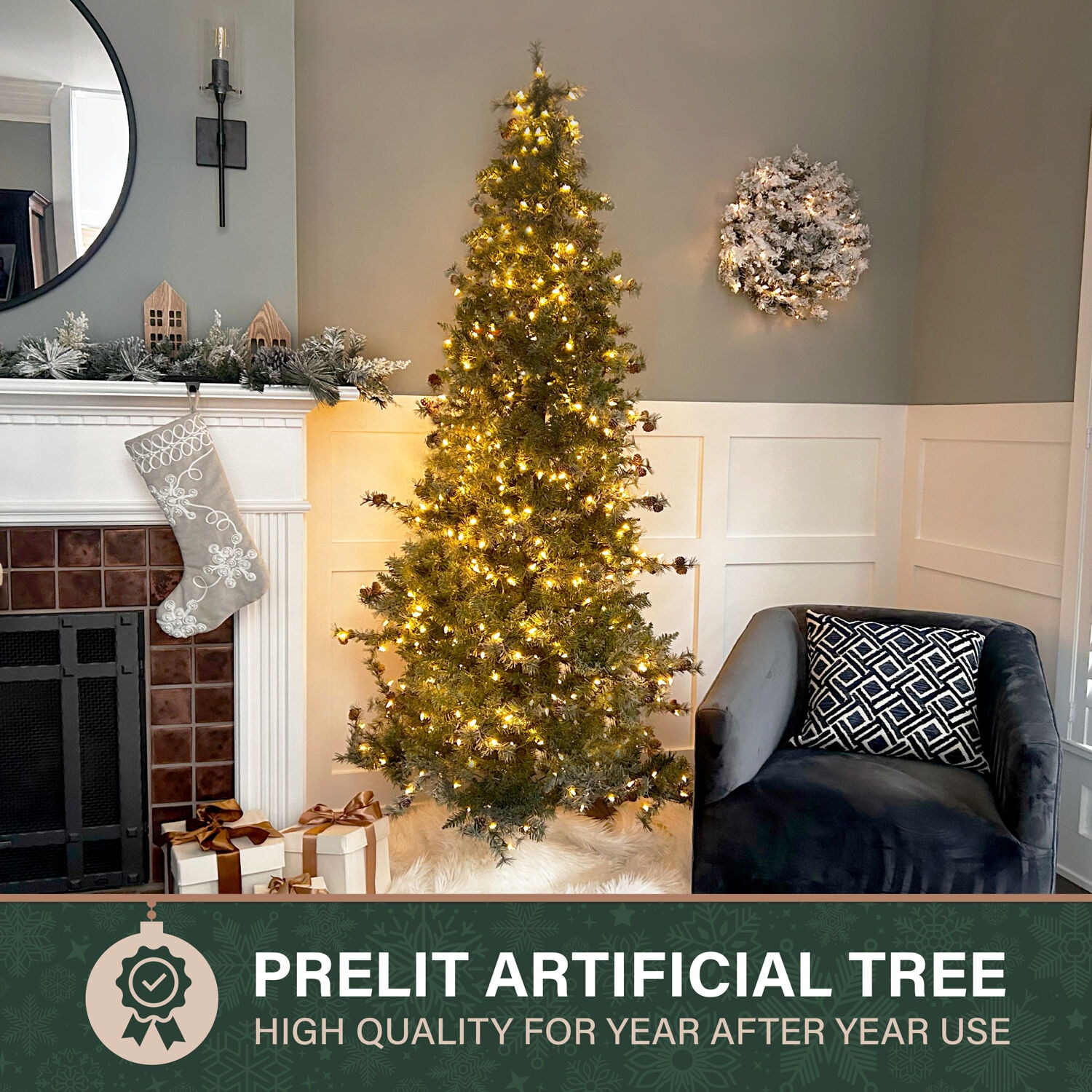 Fraser Hill Farm FFBF075-6SN Artificial-Christmas-Trees - View #4