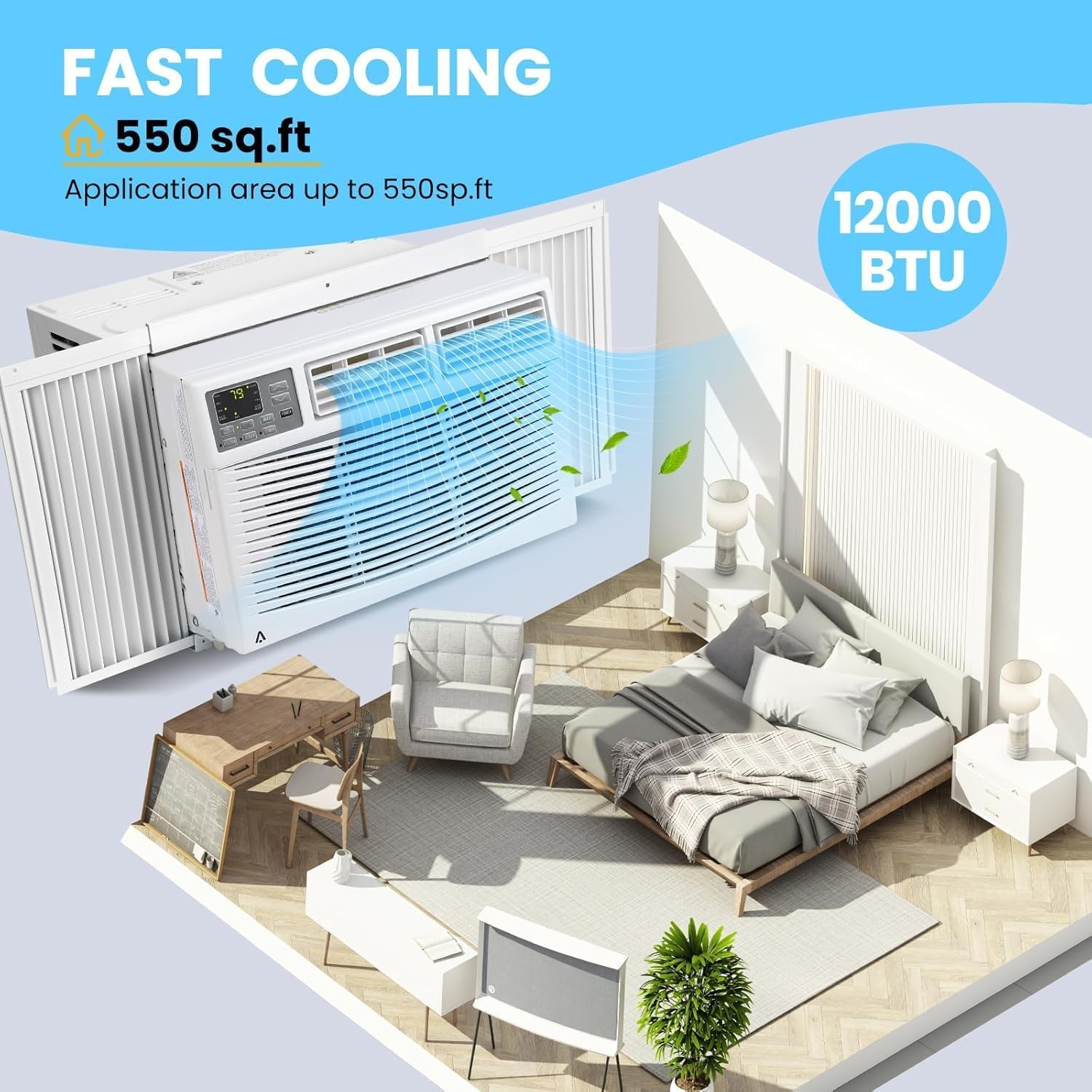 Qeetex ZYS-PHO-11ZSUDL0 Portable-Air-Conditioners - View #3
