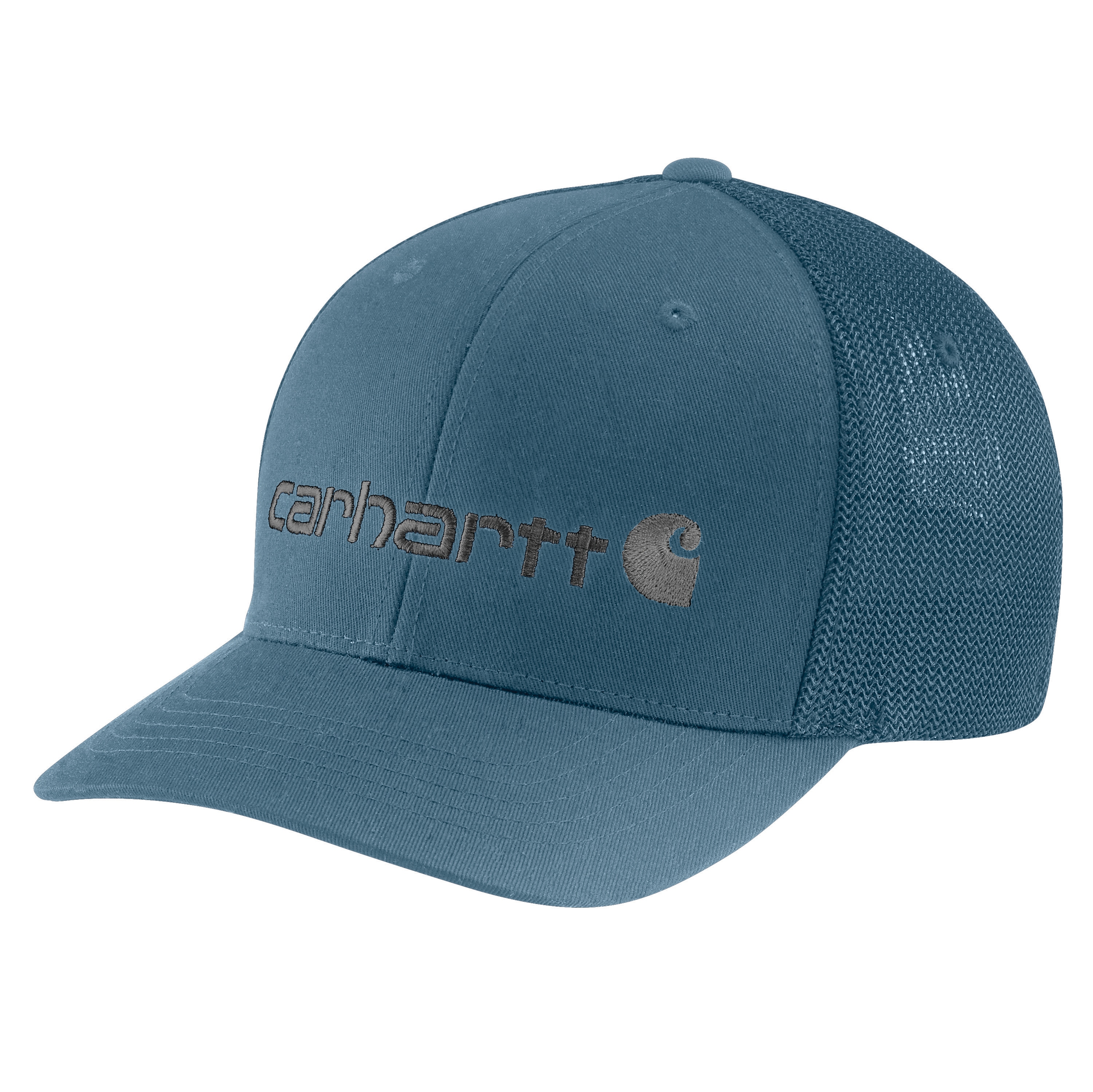 Carhartt 105353-HK8LXL Men's Storm Blue Cotton Baseball cap Large/X-large