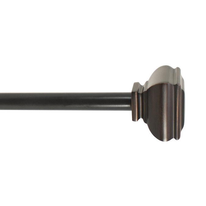 Curtain Rods Department At, Oil Rubbed Bronze Curtain Rod