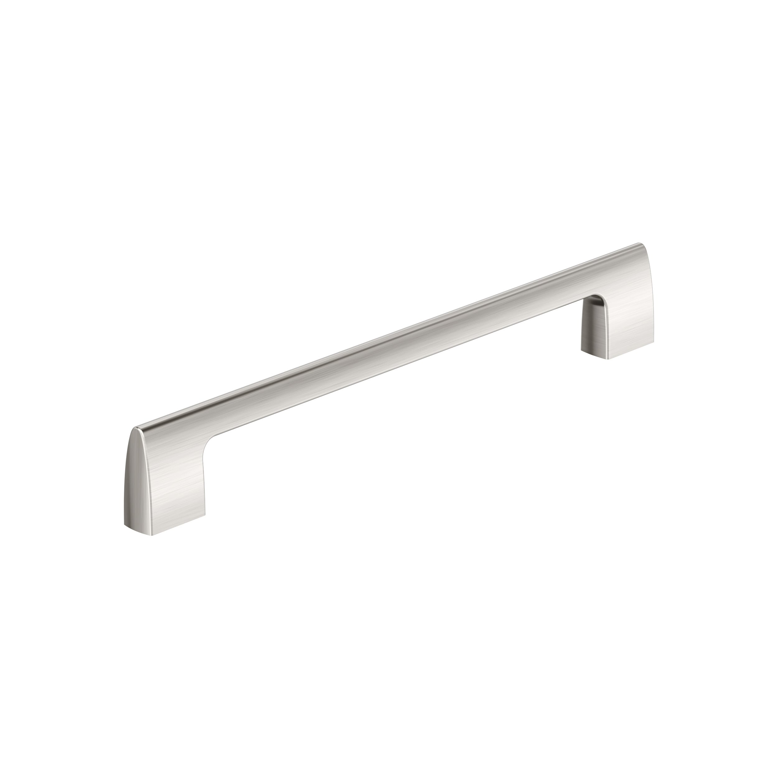 Amerock BP55489G10 Riva 8-13/16-in , 224mm Center to Center Satin Nickel Arch Bar