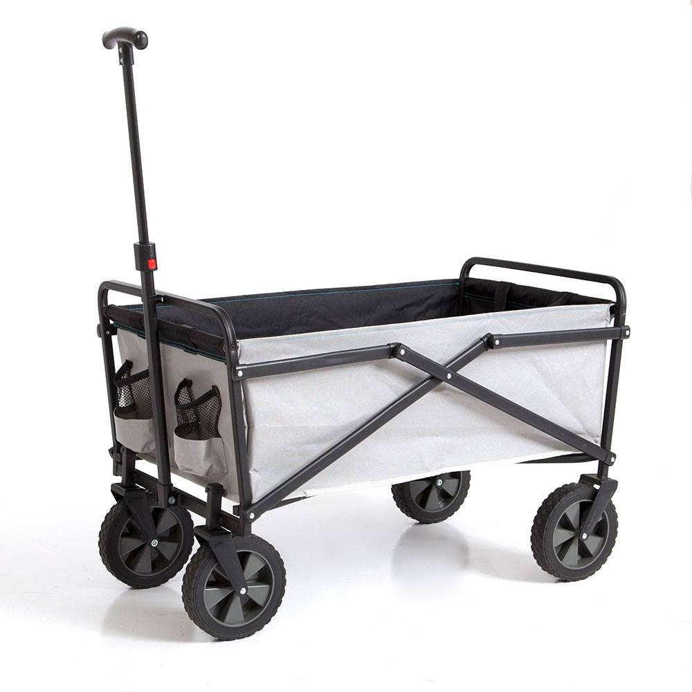 Seina 7.34-cu ft Steel Folding Yard Cart at Lowes.com