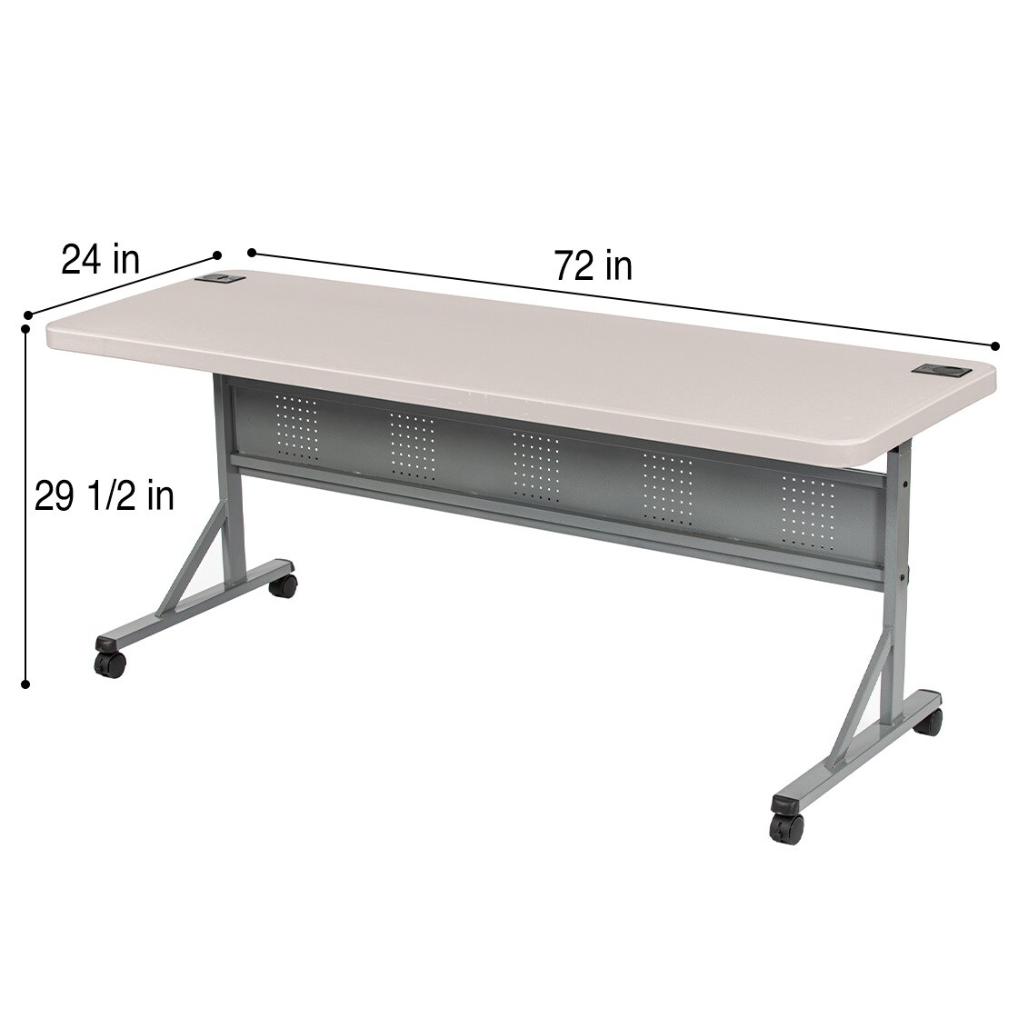 Hampden Furnishings HMDFLP2472CH Folding-Tables - View #6