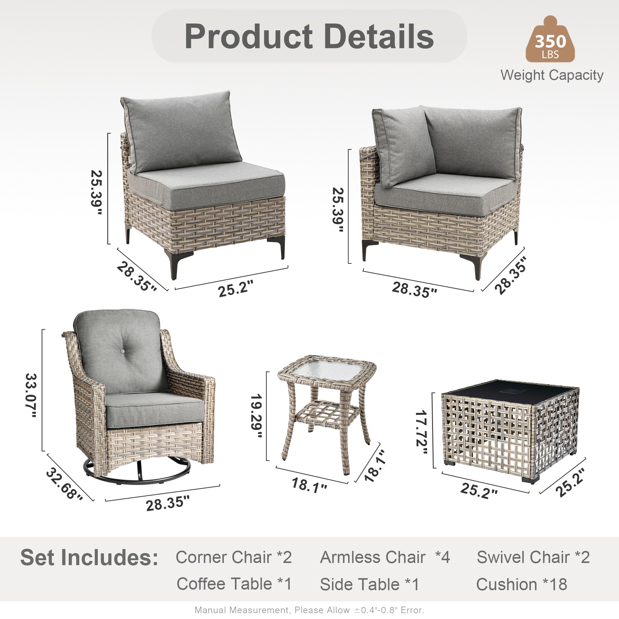 Caodoc L5-YZSKT210-1 Patio-Sofas-Daybeds - View #9