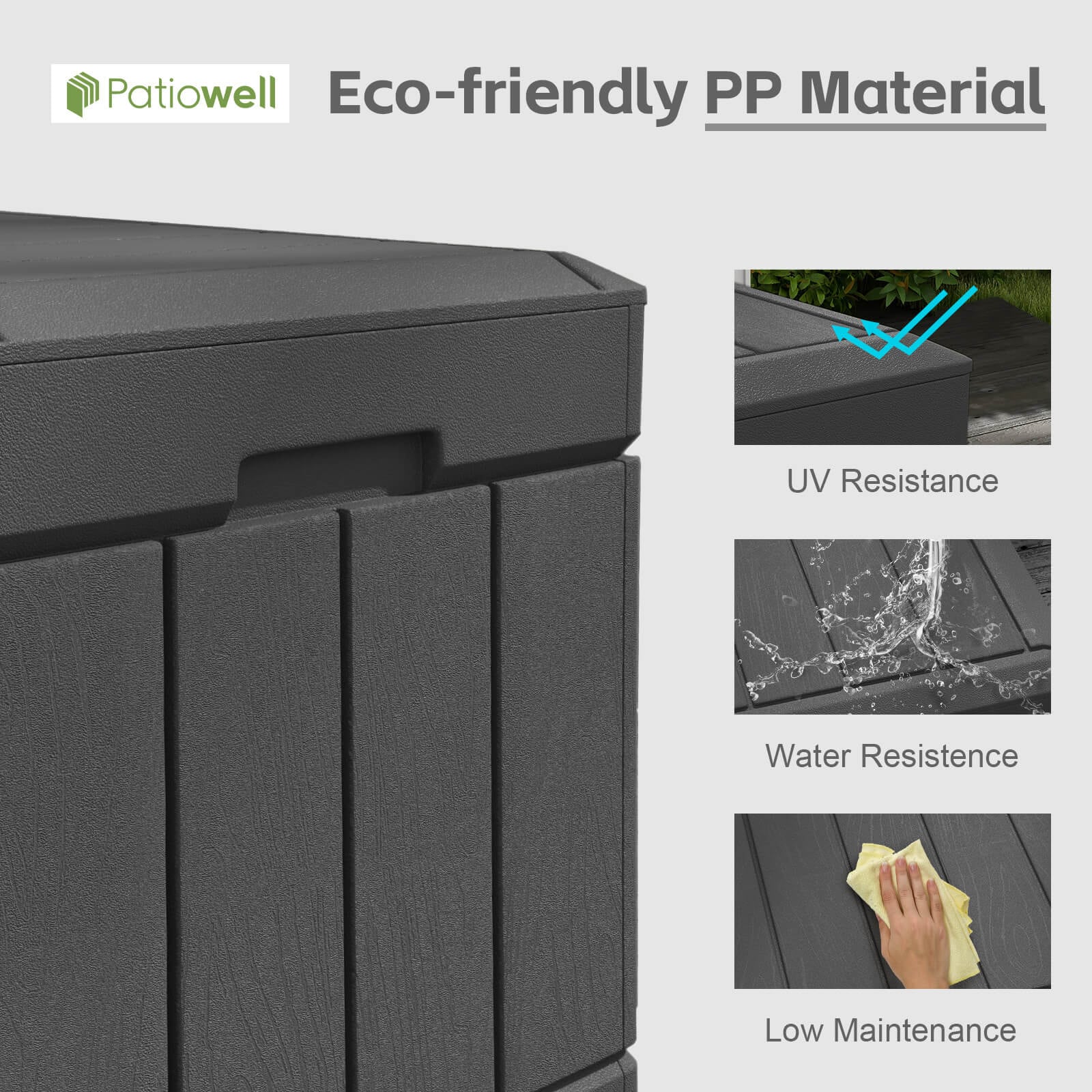 Patiowell WES-PSB22-0093-0 Deck-Boxes - View #3