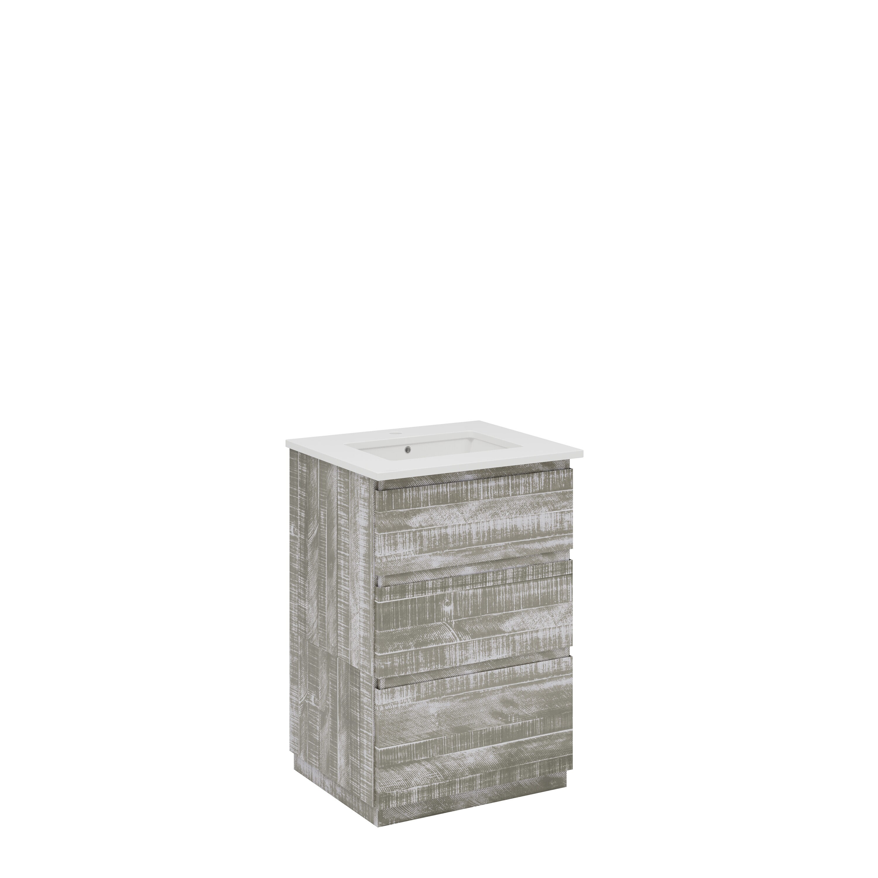 Fresca FCB3124ASH-FC-CWH-U Bath-Vanity-Combo - View #2