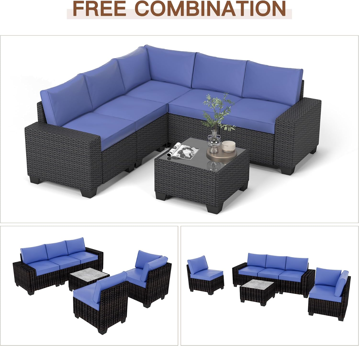 Garvee LAHWCZT2603100016 Patio-Sofas-Daybeds - View #6
