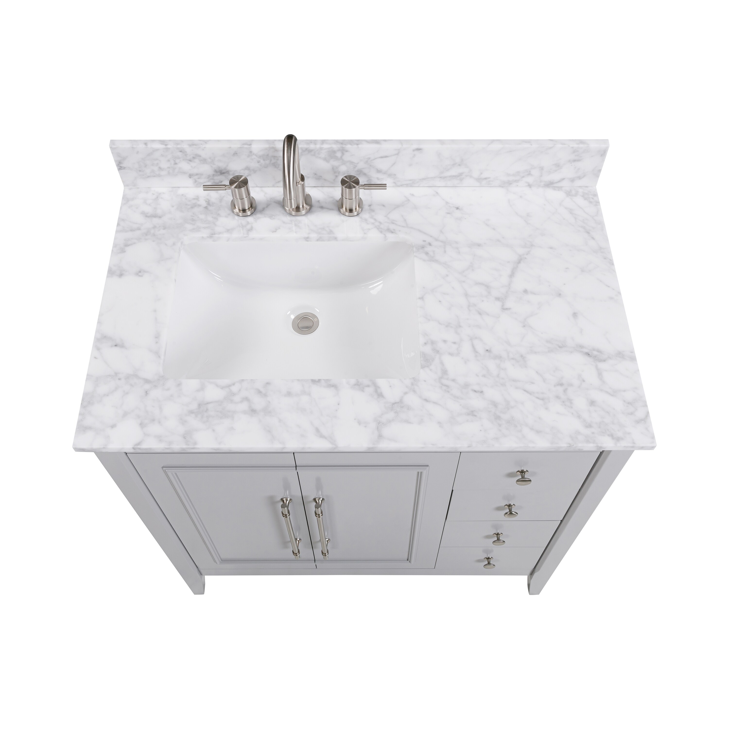 allen + roth L22014-VS36-TG Bath-Vanity-Combo - View #10