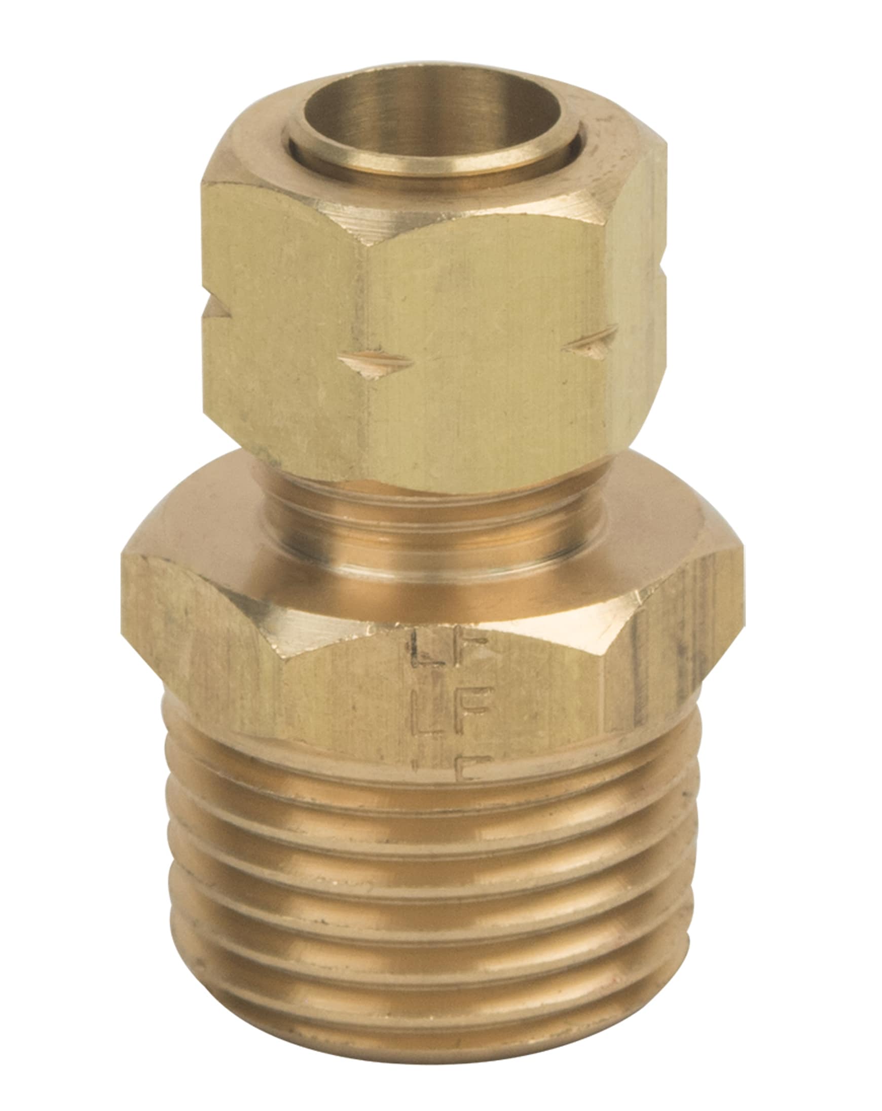 5/8 OD Compression (1/2 Copper) x 1/2 PEX Brass Adapter (Lead
