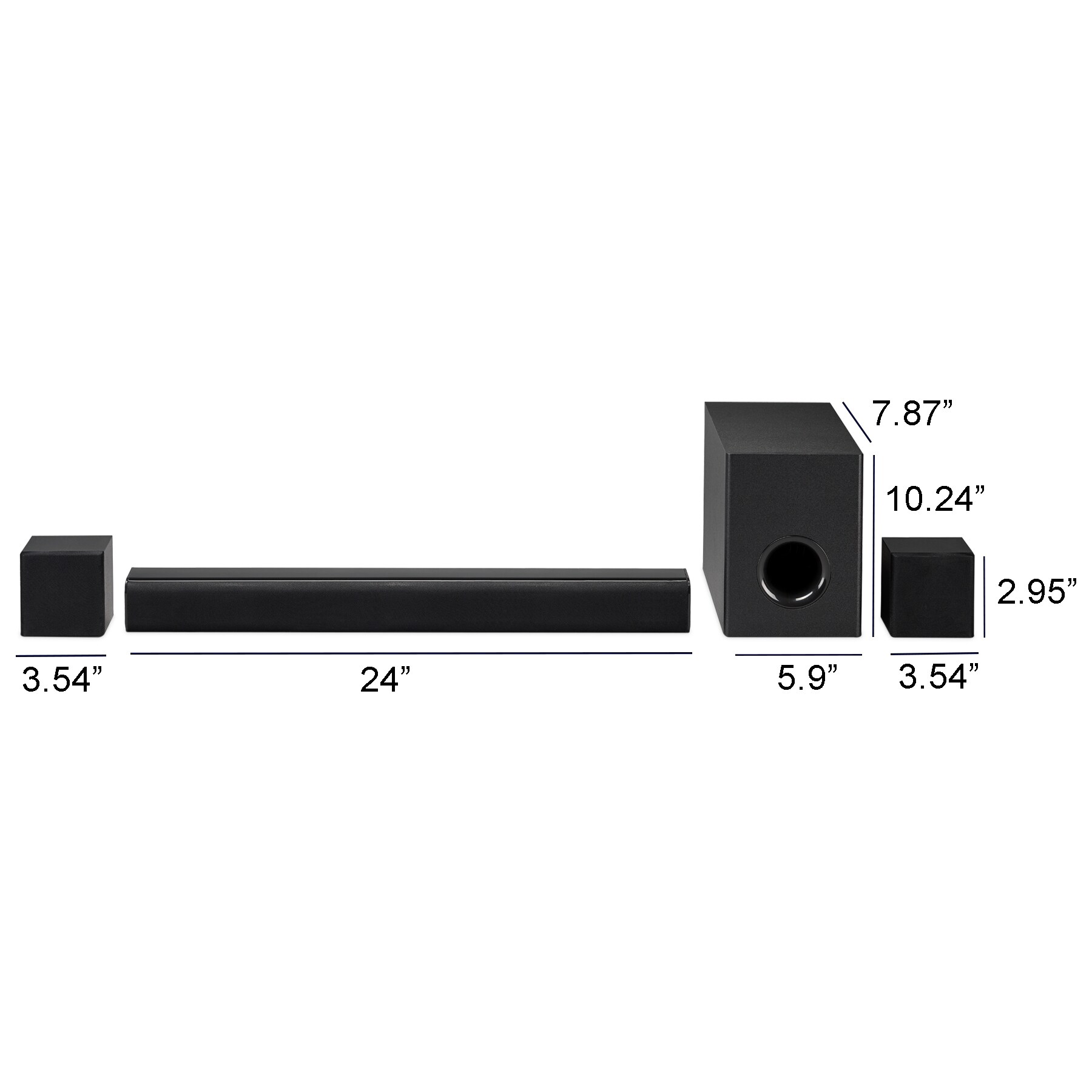 Magnavox 2.1 Channel HiFi Bluetooth Home Stereo System