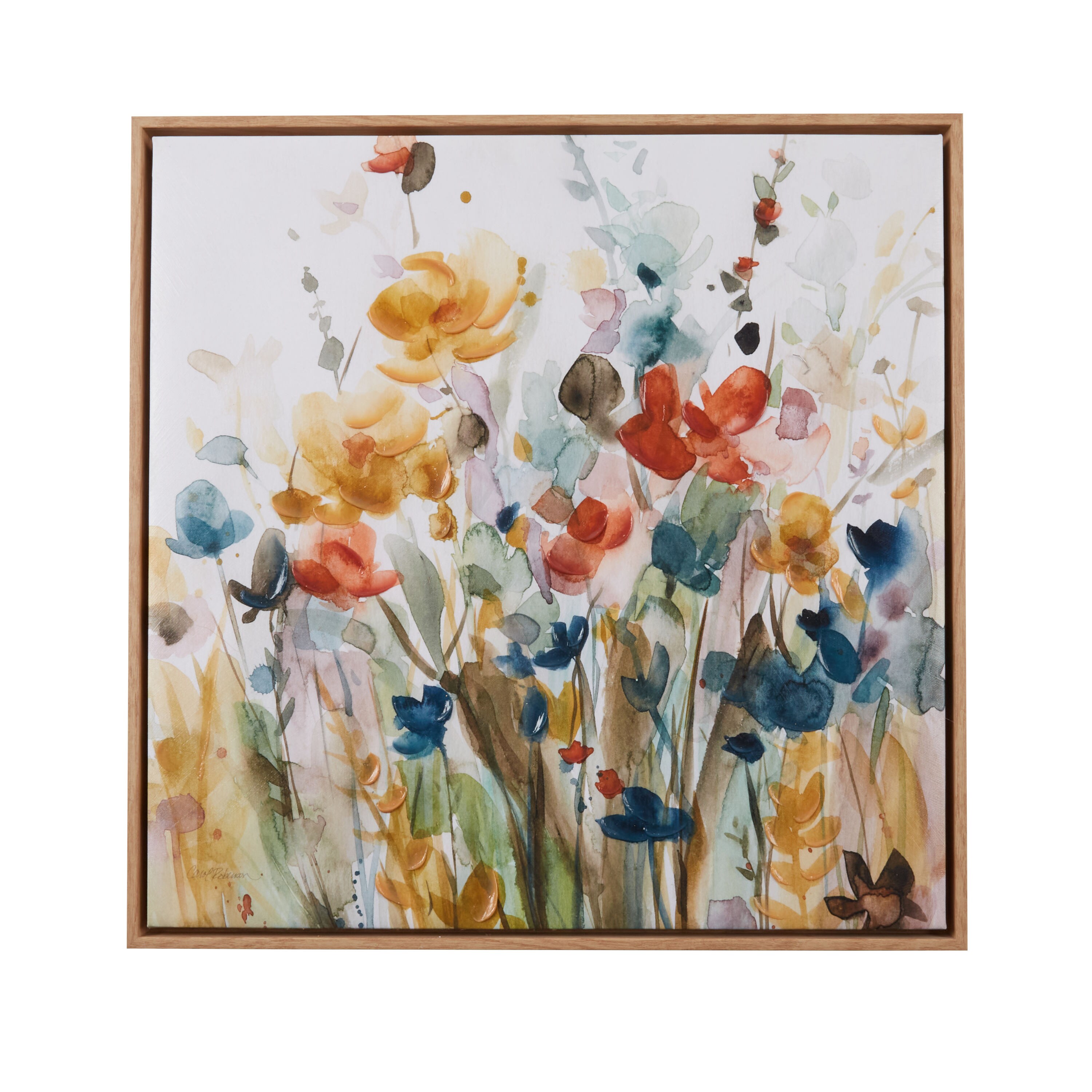Stupell Industries Blooming Protea Floral Bouquet Watercolor Flower Still Life 16 x 20 Design by Melissa Wang White Framed Wall Art