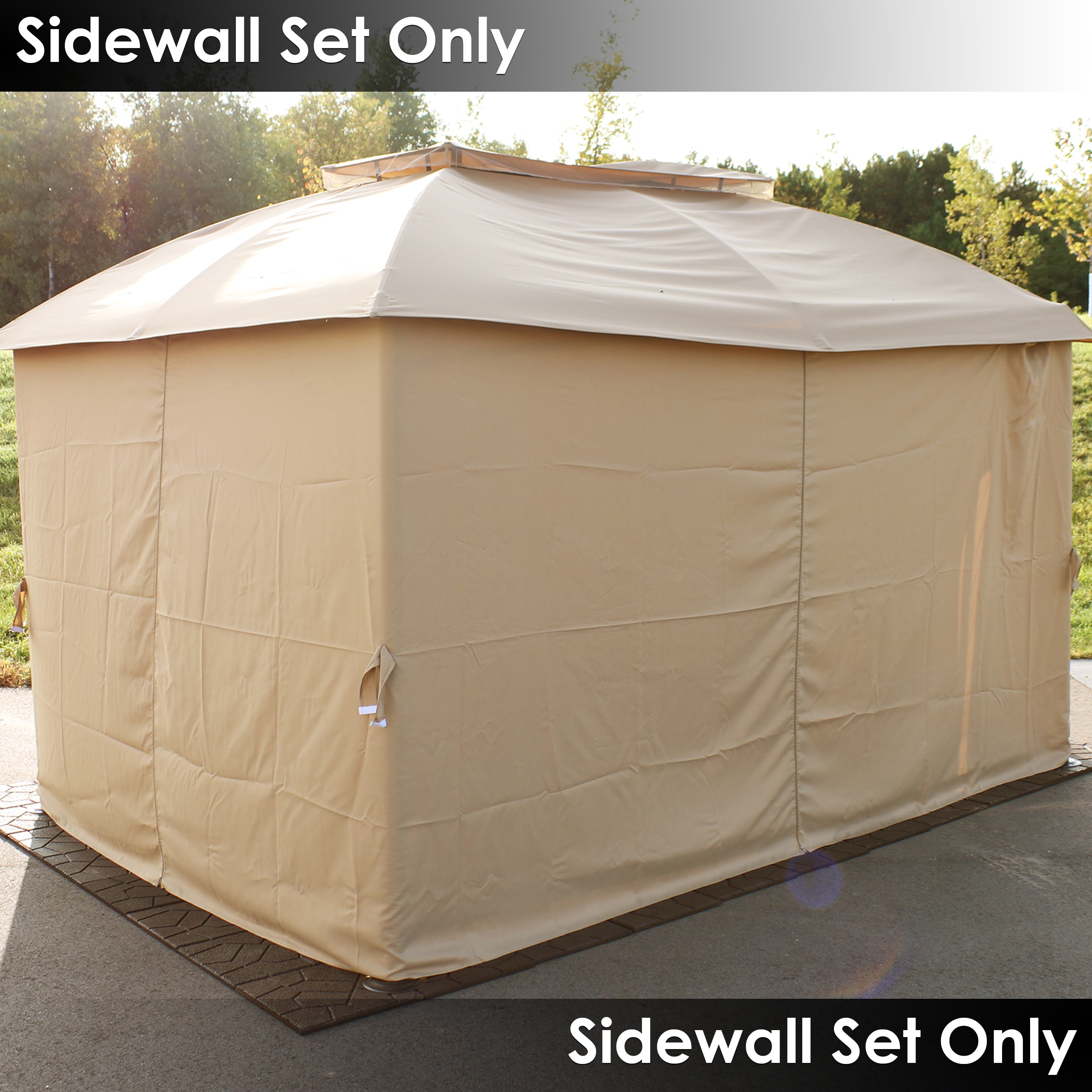 Sunnydaze Decor CRE-182 Gazebo-Parts-Accessories - View #2