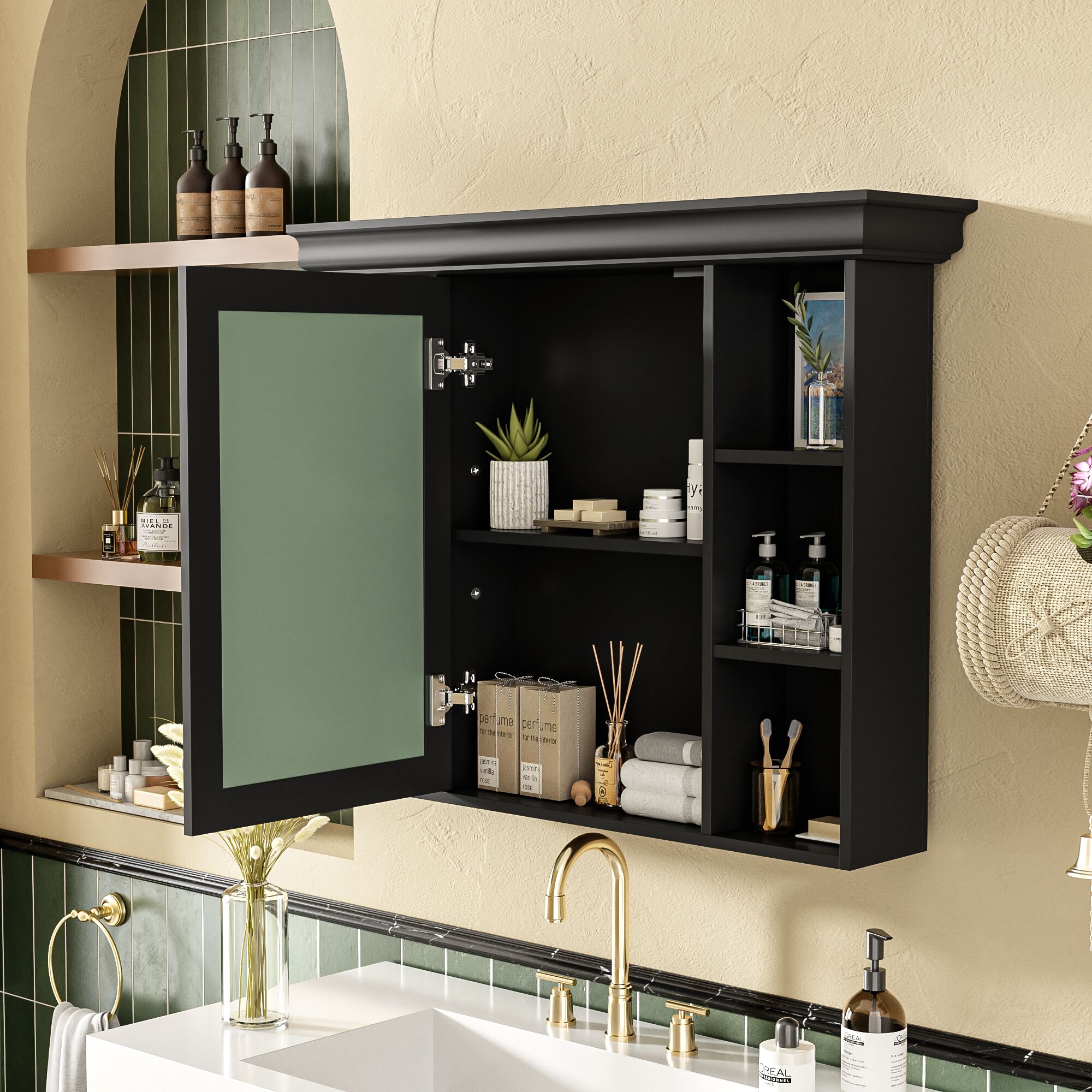 Forclover CM-N710P196545B Bathroom-Medicine-Cabinets - View #3