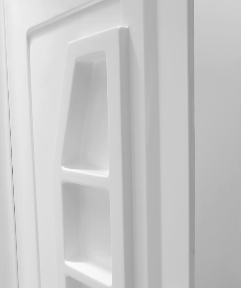 ANZZI Lexi-Class Series 60 x 36 x 60 White Acrylic Alcove Three