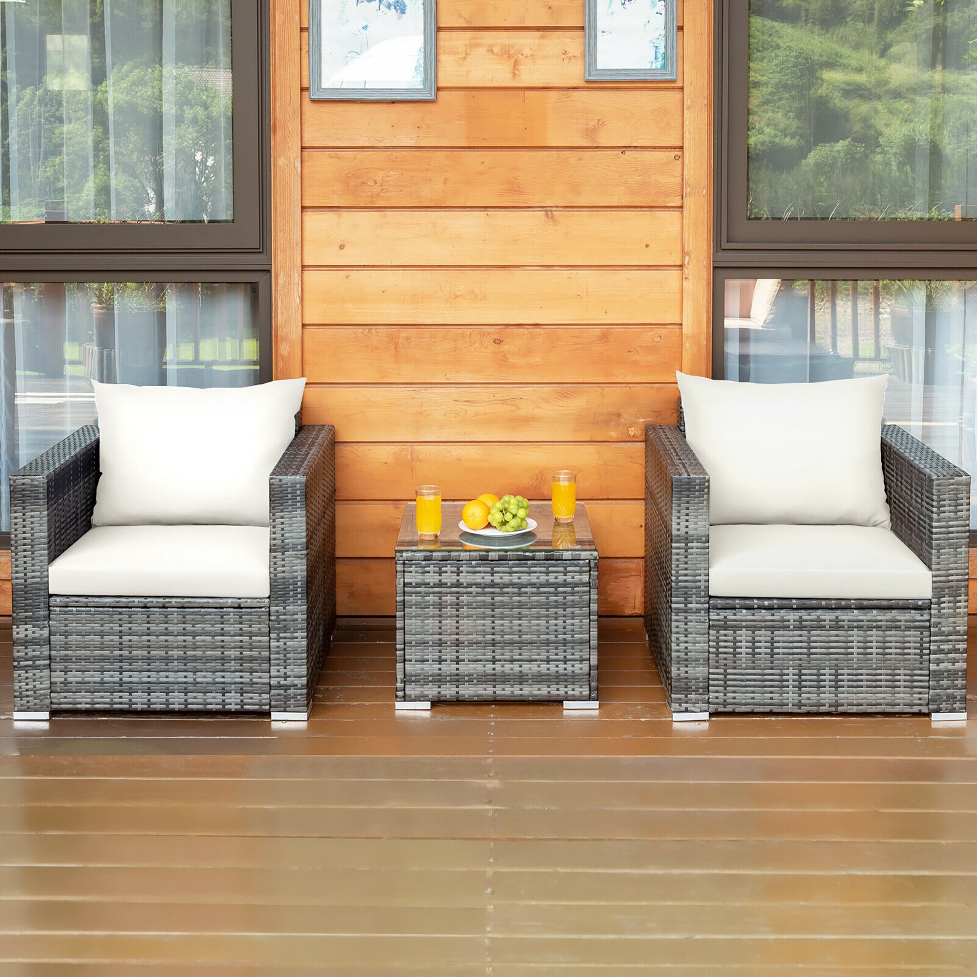 BABOOM BOM-0WH+-CO Patio-Conversation-Sets - View #9