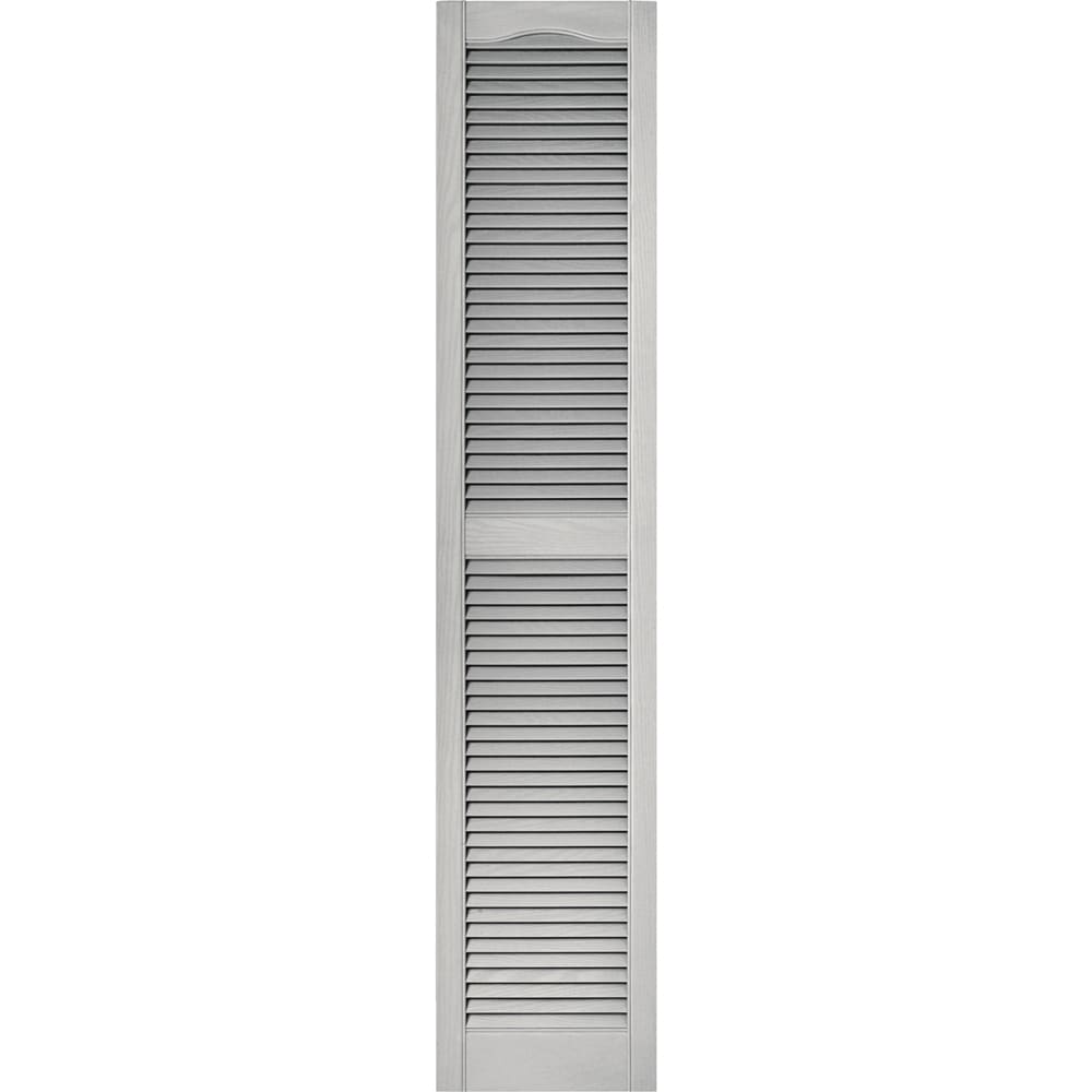 Vantage V1711472030 14.688-in W x 72.438-in H Paintable Paintable Louvered Exterior Shutters ( 1.0 -Pack )