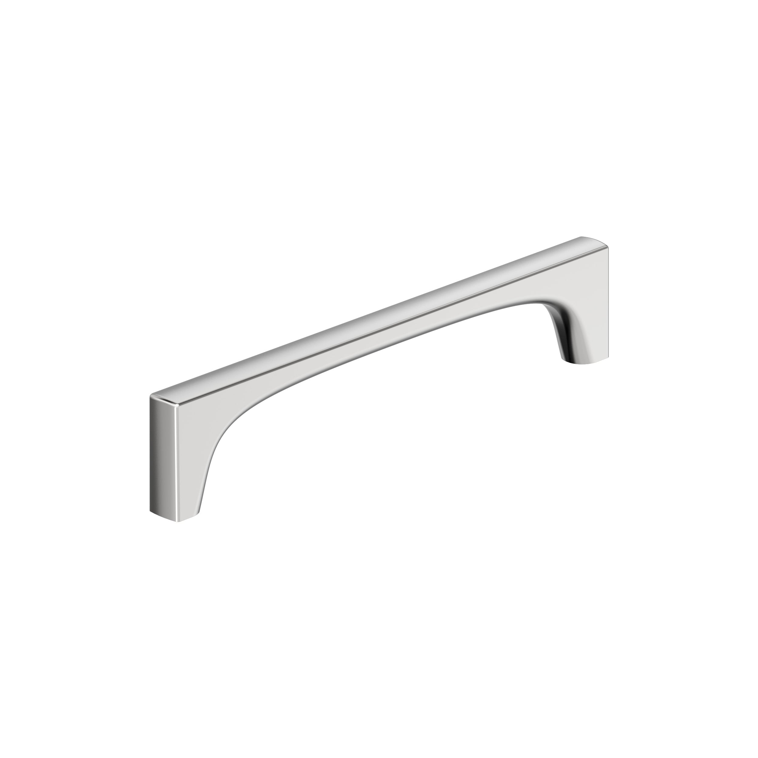 Amerock BP3742526 Merced 6-5/16-in , 160mm Center to Center Polished Chrome Rectangular Bar