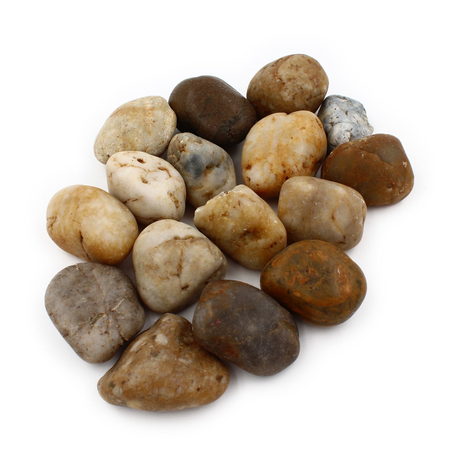 Small River Rocks for Home Decor, 120 oz