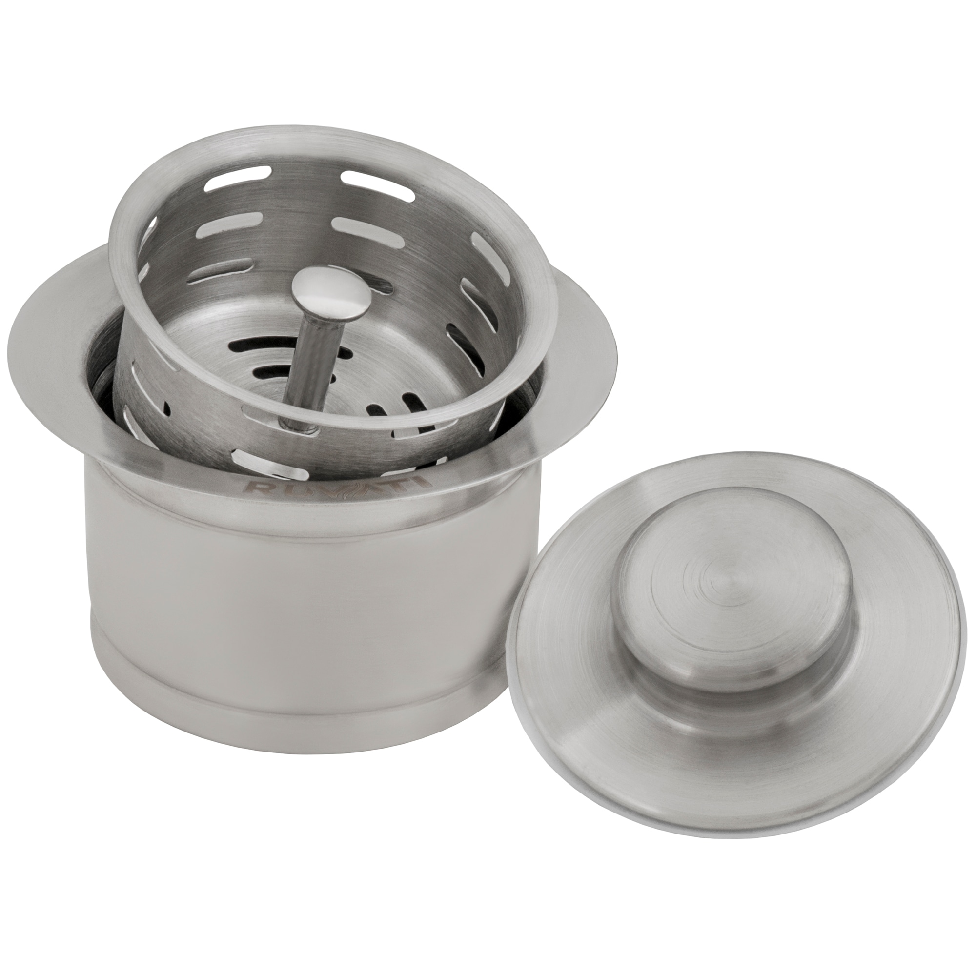 Ruvati RVA1052ST Accessories 4.5-in Stainless Steel Steel Garbage Disposal Sink flange