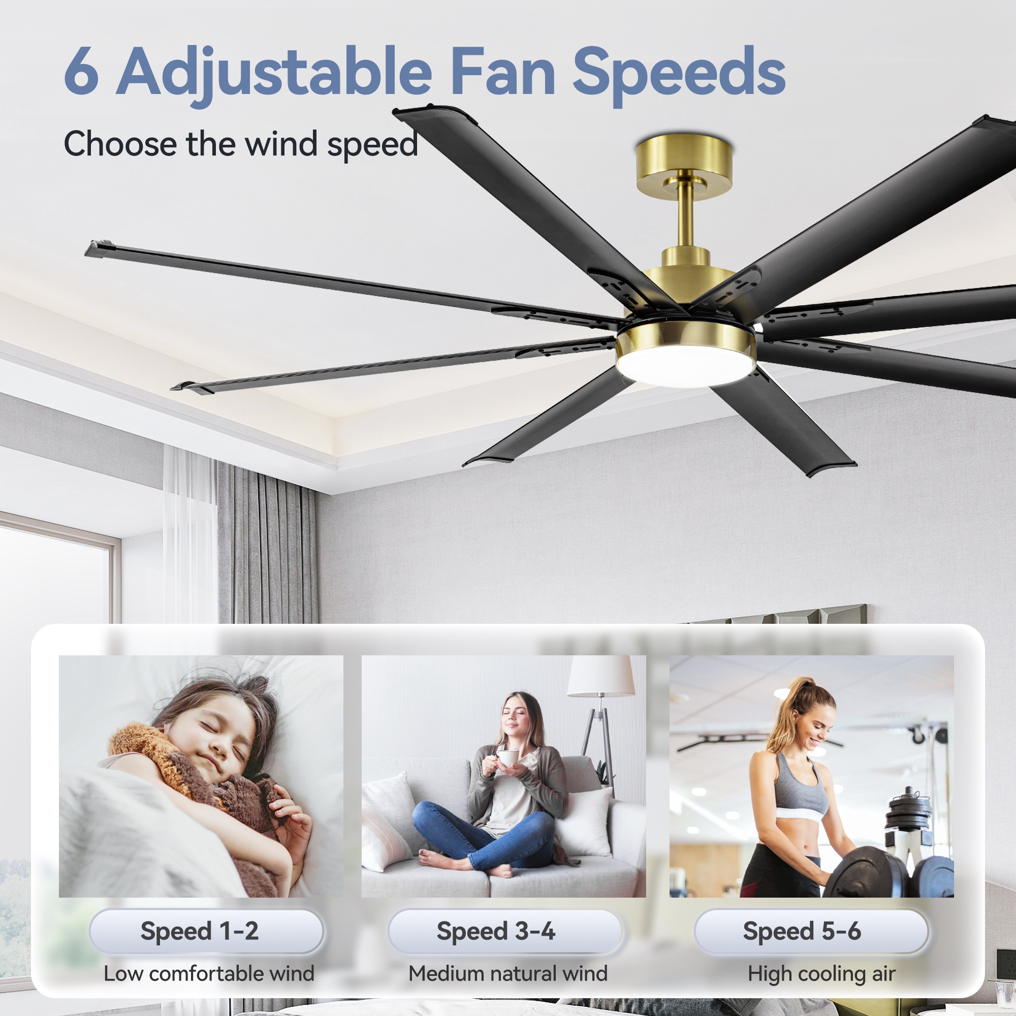 Breezary 27034-BK Ceiling-Fans - View #13