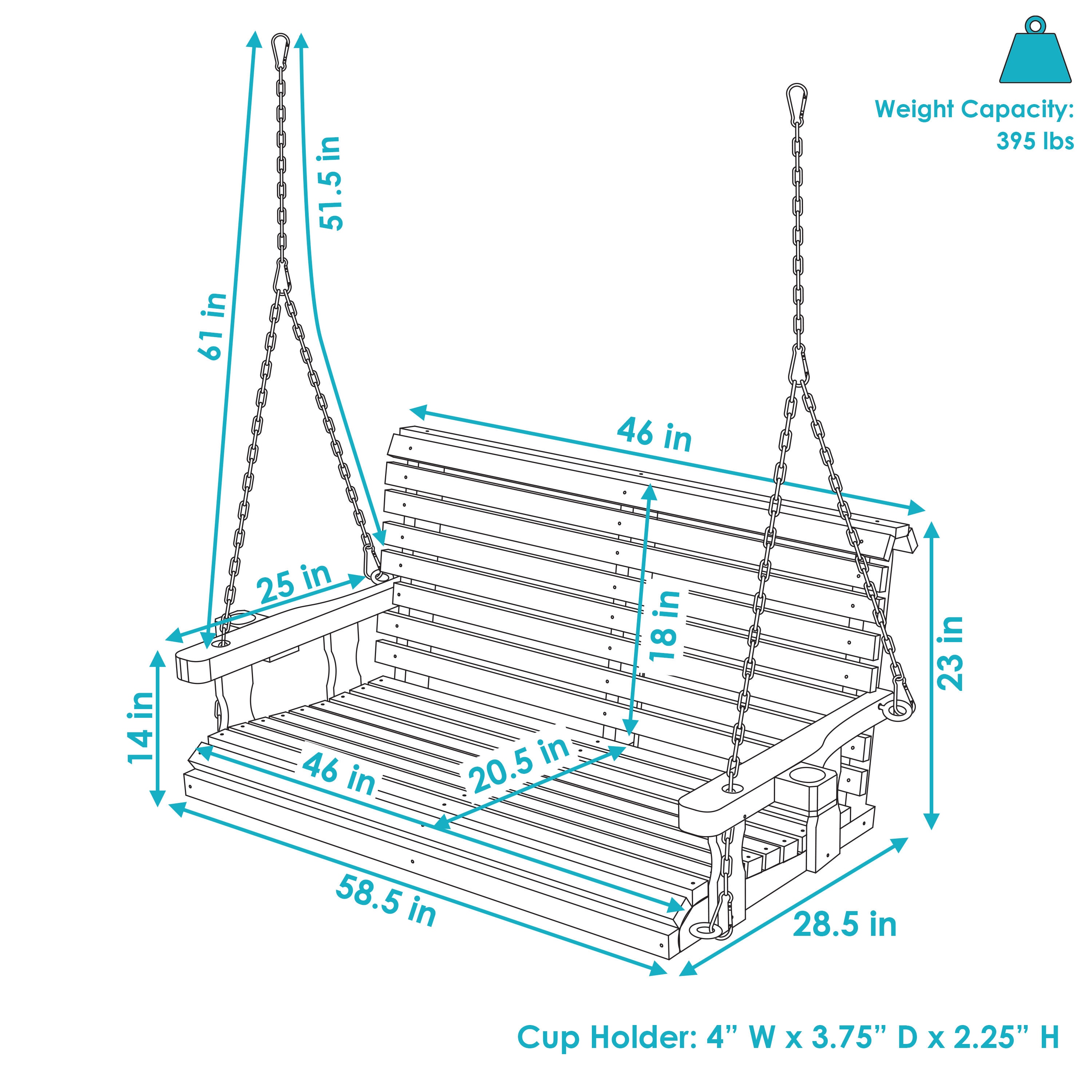 Sunnydaze Decor DSL-521 Swing-Gliders - View #6