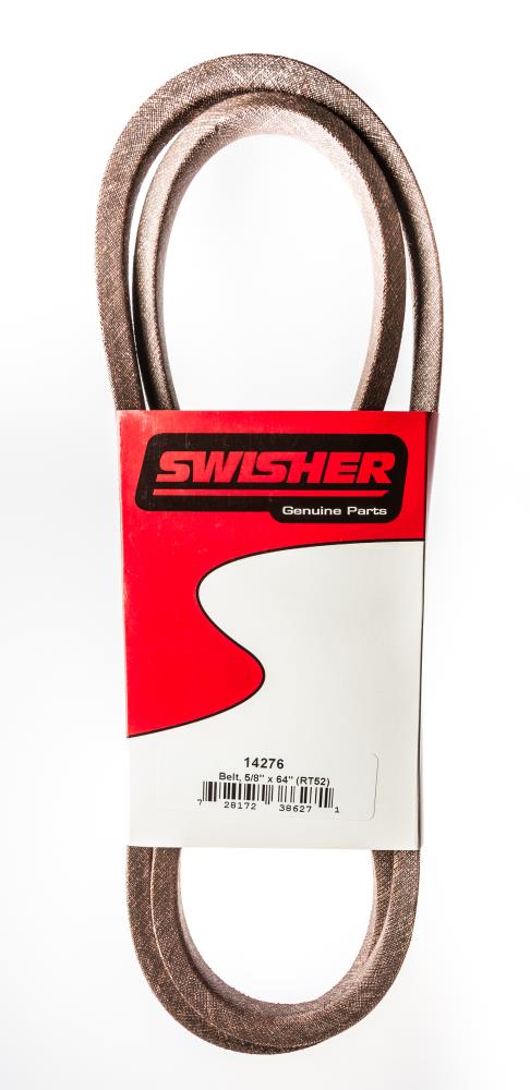 Swisher 52-in Deck/Drive Belt for Riding Mower/Tractors (1/2-in W x 64 ...