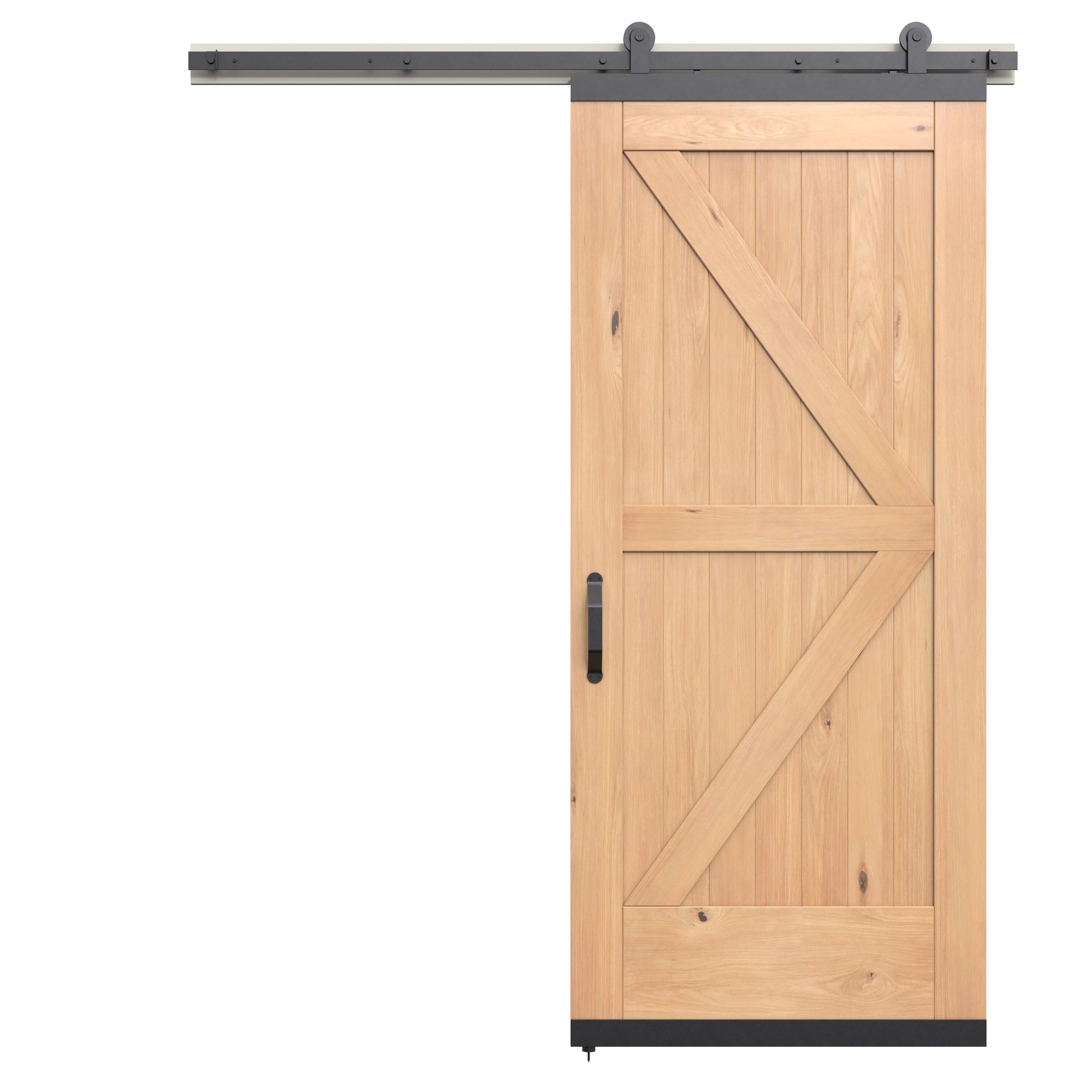 Clear 36-in x 80-in Barn Doors at Lowes.com