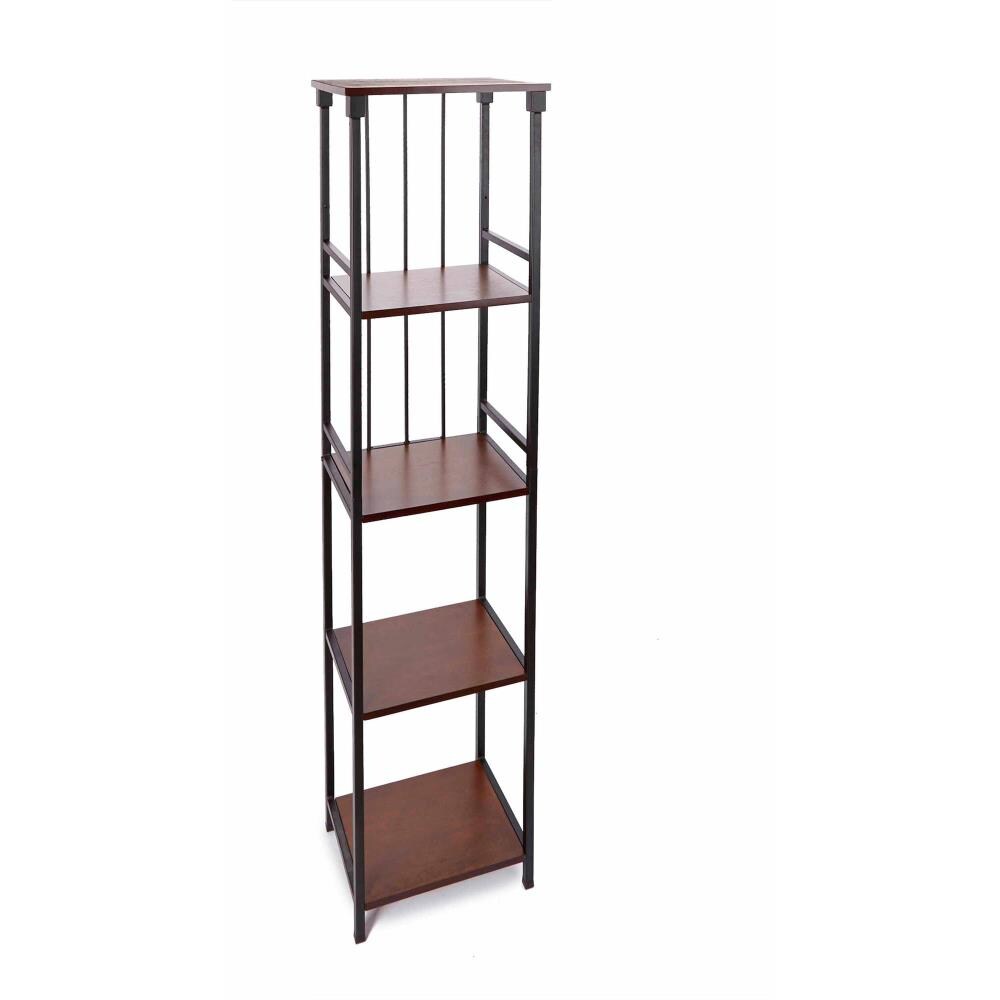 Mix ed Material Bathroom Collection Oil Rubbed Bronze 5-Tier Iron ...