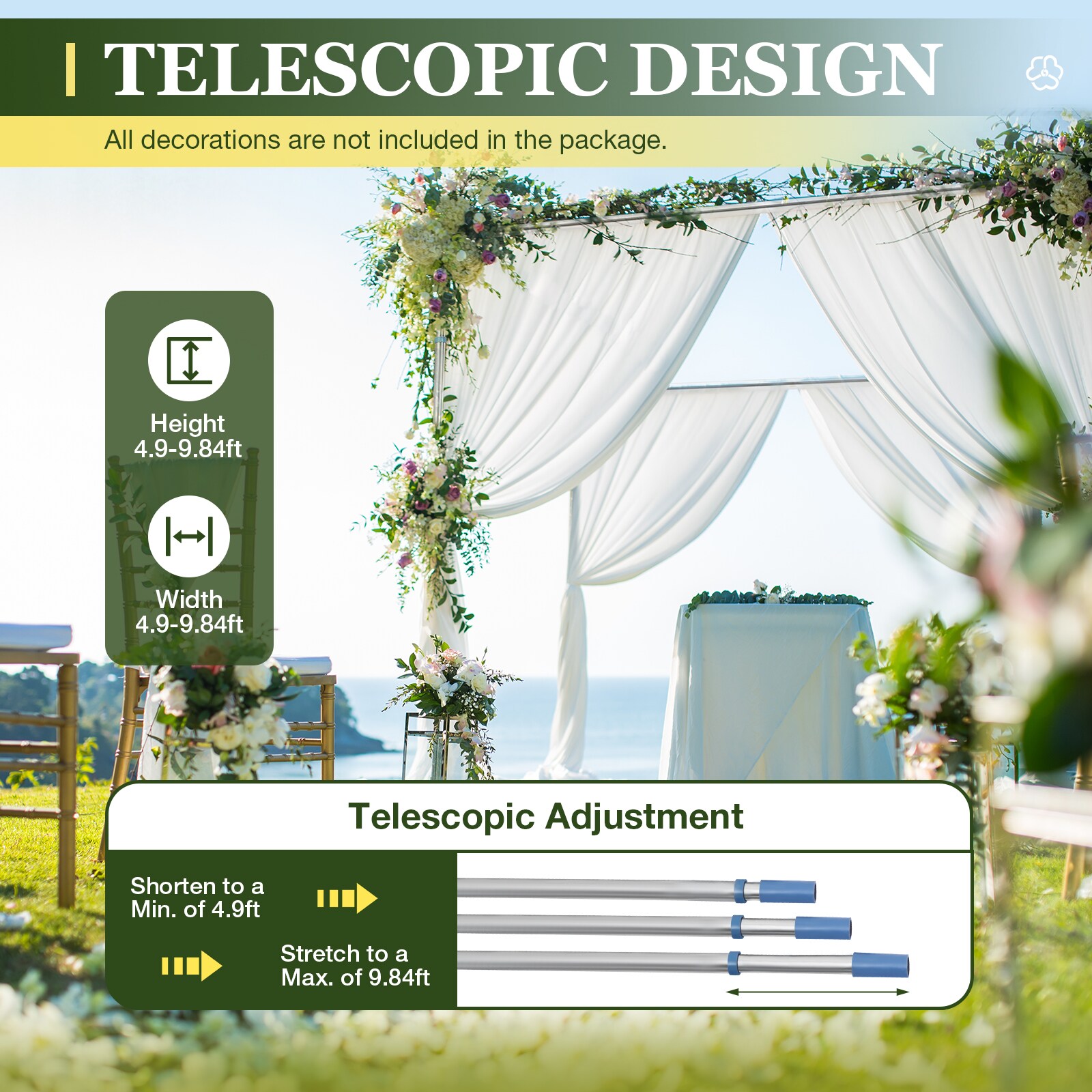 CNCEST HG-ZJ-6386 Garden-Arbor - View #9