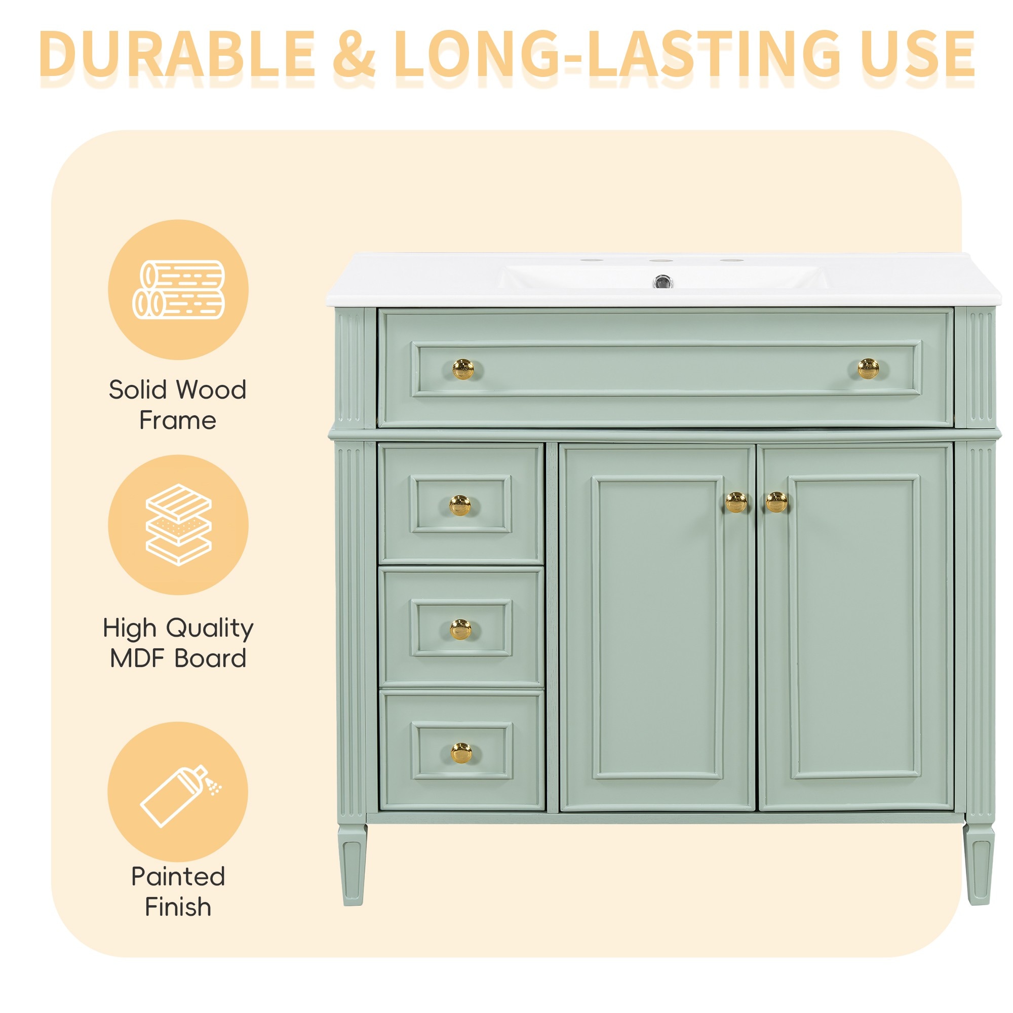 Dexmalle N725P366468K Bath-Vanity-Combo - View #11