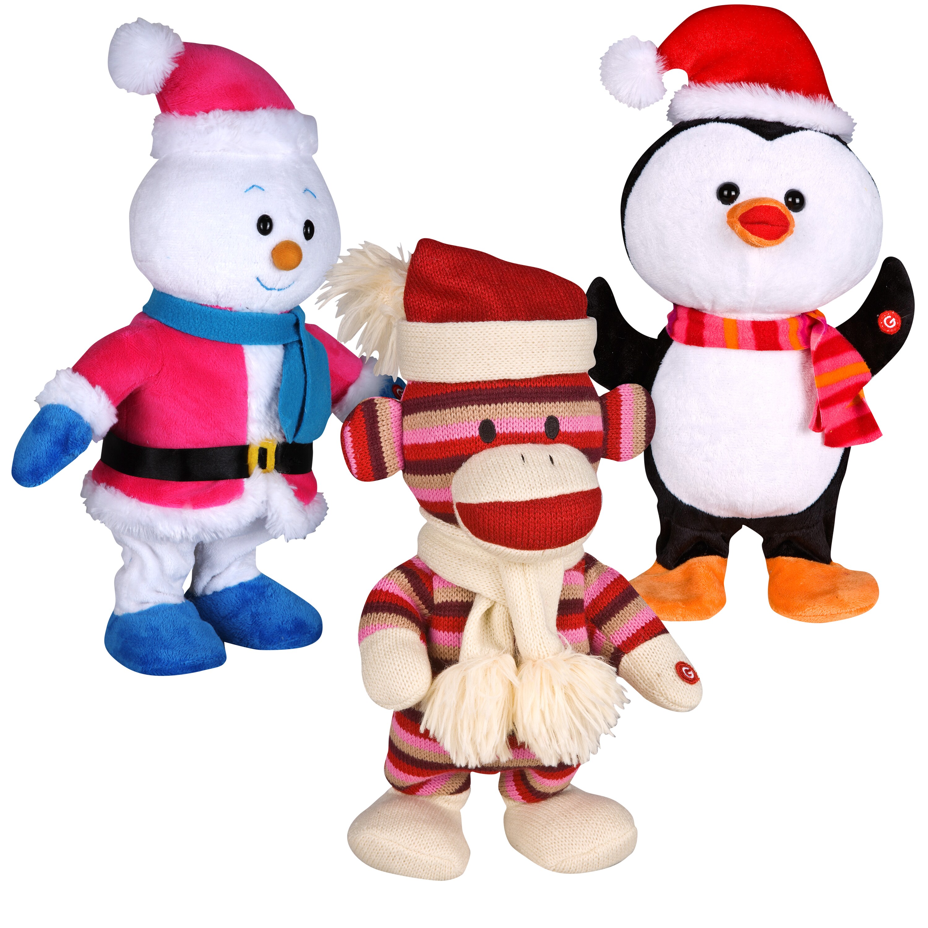 Gemmy Animatronic Figurine Holiday Characters Christmas Decor at Lowes.com