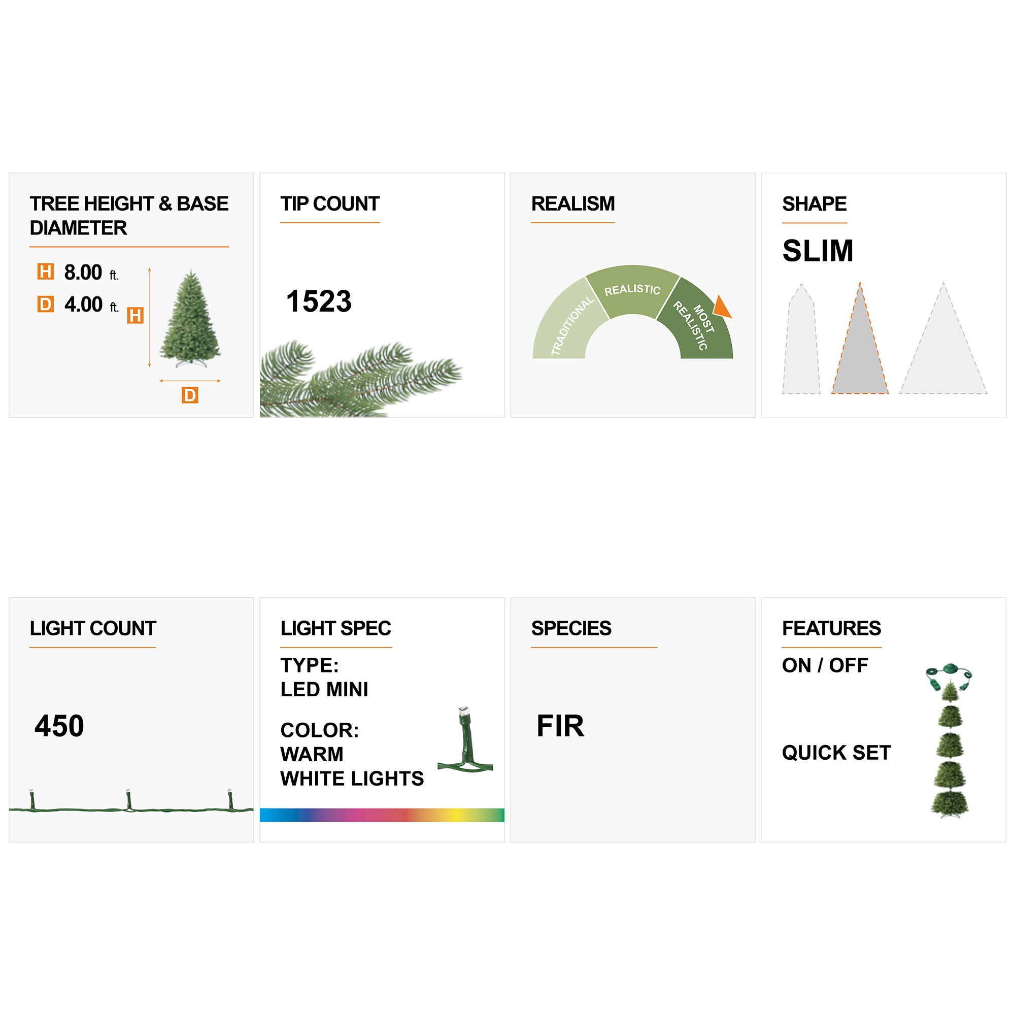 Glitzhome 2014600133 Artificial-Christmas-Trees - View #11