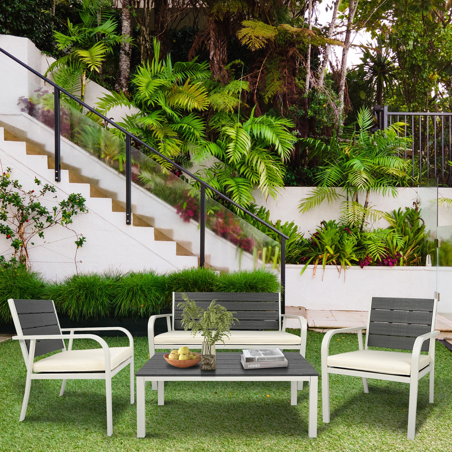 SINOFURN SYB690001BG Patio-Conversation-Sets - View #3