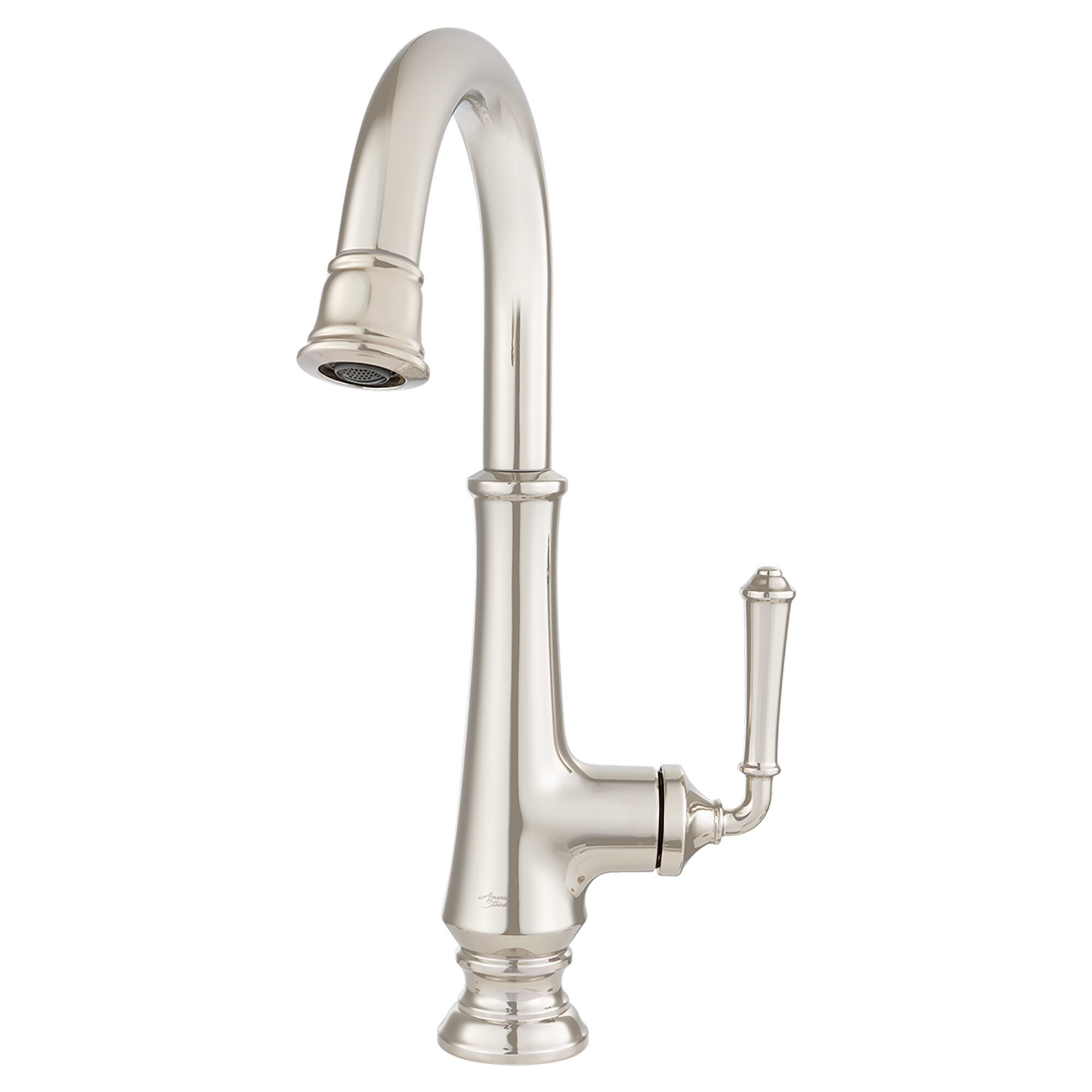 American Standard 4279410.013 Delancey Brushed Nickel Double Handle Deck-mount Pull-down Kitchen Faucet