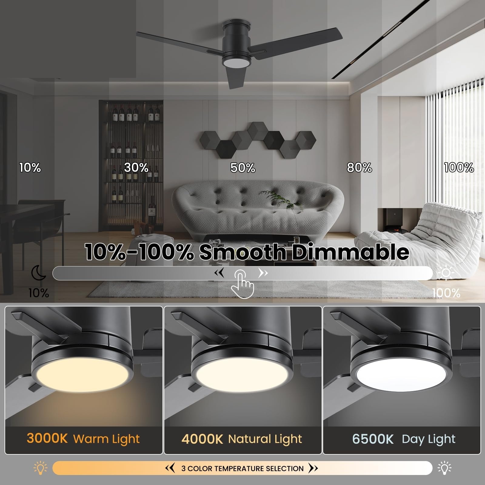 Ahfiwaso LAH0811H198 Ceiling-Fans - View #3