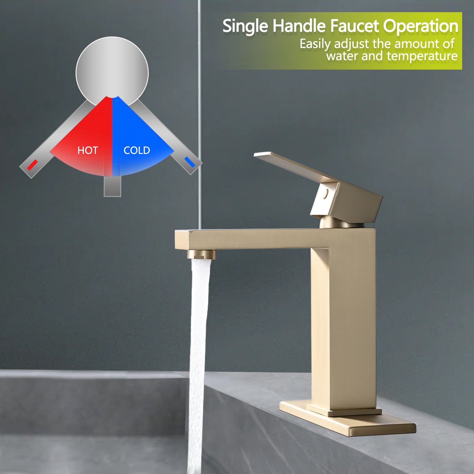 WELLFOR DTG-071BFBN Lavatory-Faucets - View #6